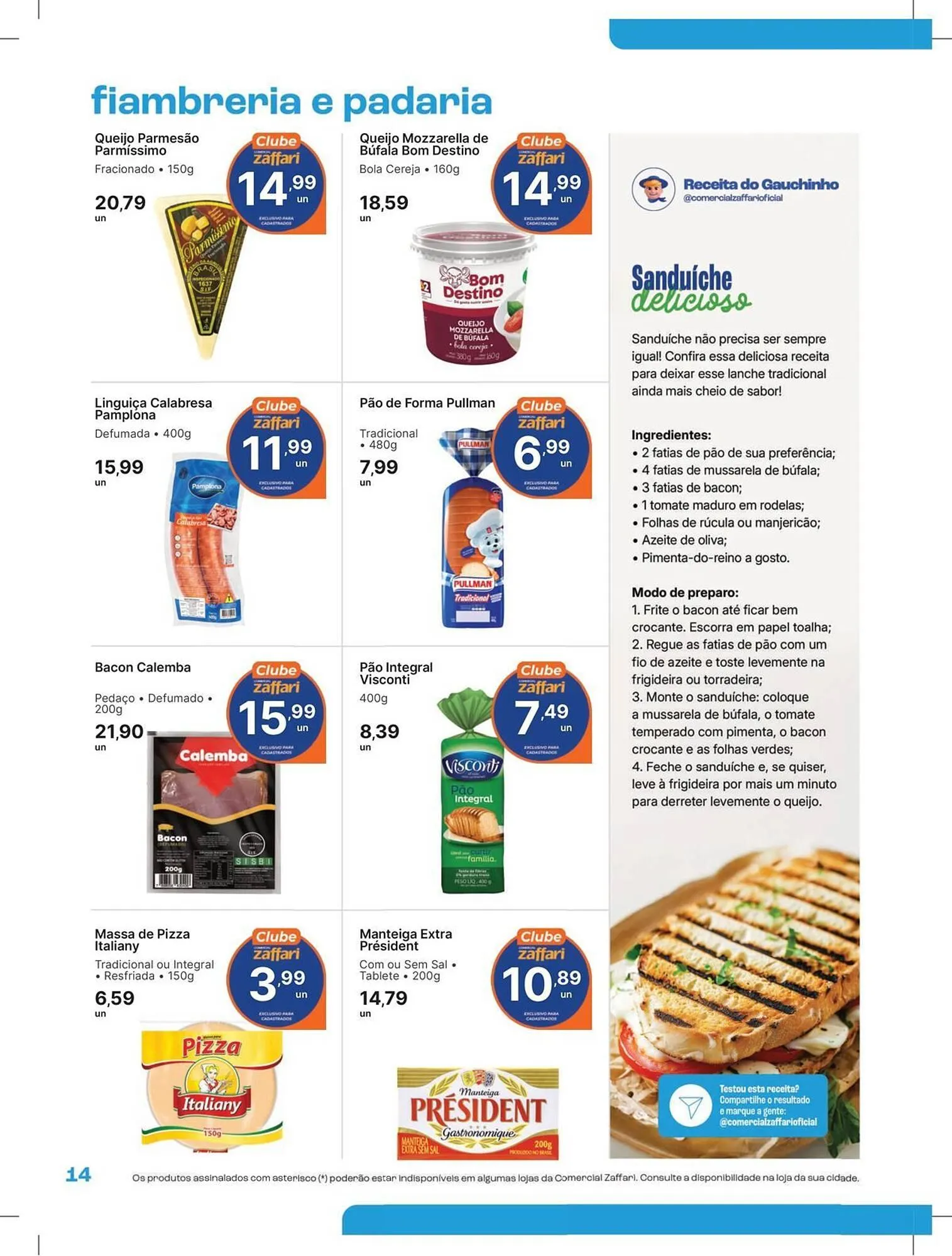 Encarte de Catálogo Comercial Zaffari 2 de maio até 11 de maio 2025 - Pagina 14