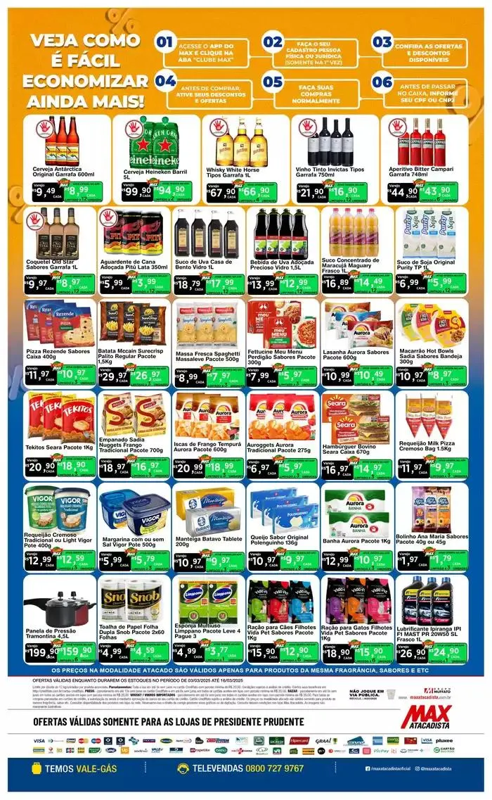 Encarte de Ofertas e promoções atuais 3 de março até 16 de março 2025 - Pagina 2