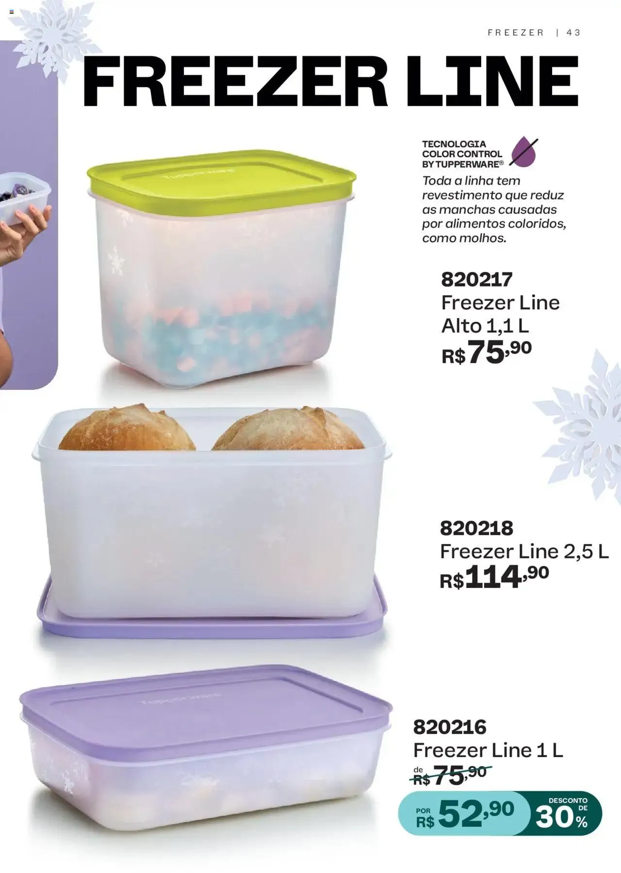 Encarte de Tupperware - Catálogo Vitrine 03 1 de março até 31 de março 2025 - Pagina 43