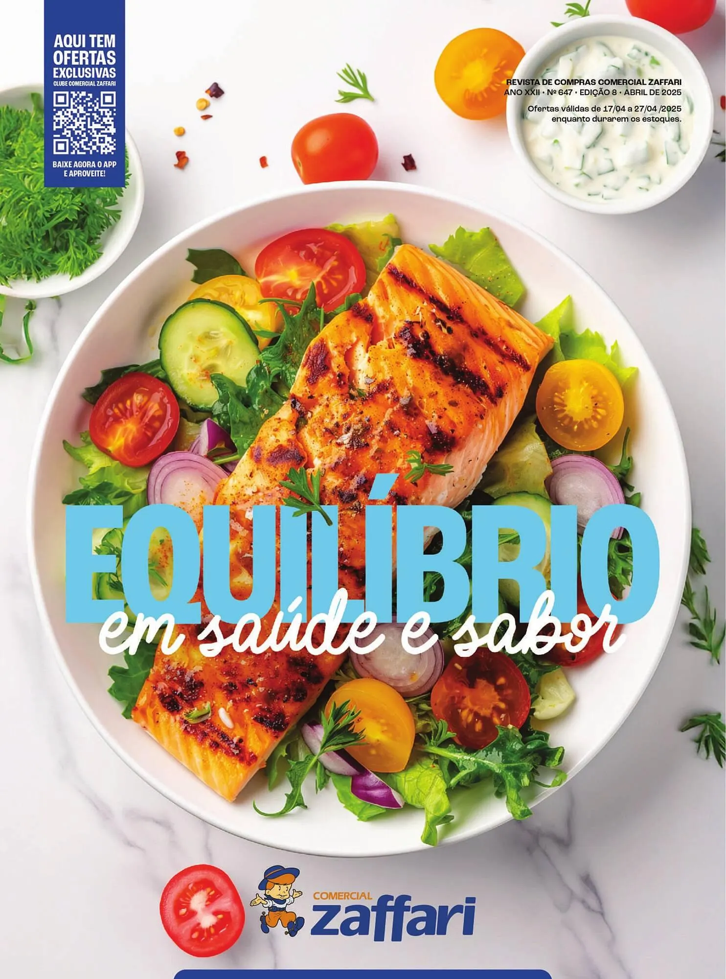Encarte de Catálogo Comercial Zaffari 17 de abril até 24 de abril 2025 - Pagina 1