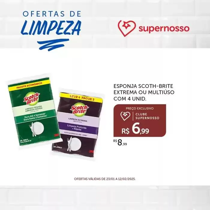 Encarte de Encarte Super Nosso 28 de janeiro até 12 de fevereiro 2025 - Pagina 3