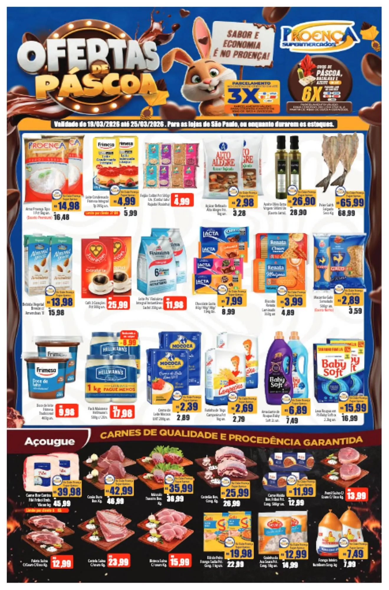 Encarte de Catálogo Proença Supermercados 19 de março até 25 de março 2026 - Pagina 1
