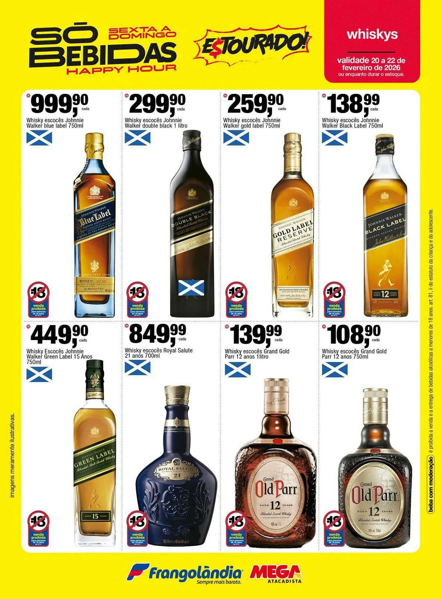 Encarte de Encarte Frangolândia 19 de fevereiro até 22 de fevereiro 2026 - Pagina 6