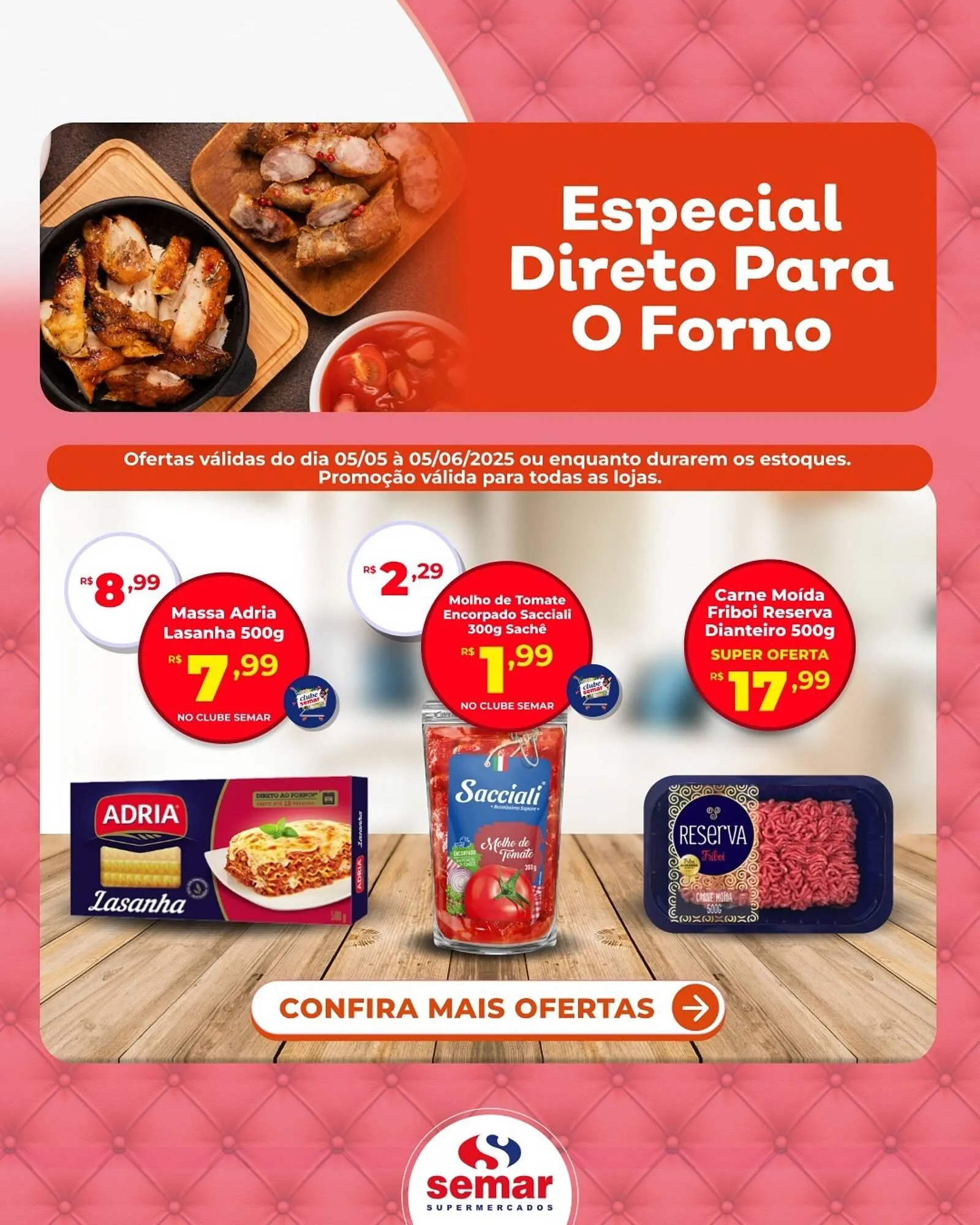 Encarte de Catálogo Semar Supermercado 10 de maio até 5 de junho 2025 - Pagina 2