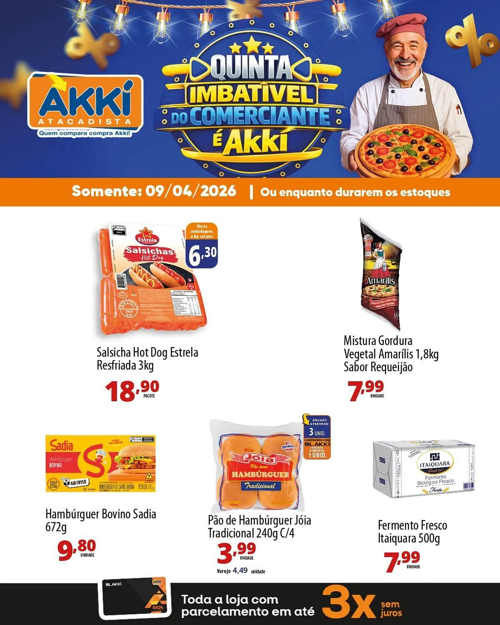 Encarte de Folheto Akki Atacadista 9 de abril até 9 de abril 2026 - Pagina 2
