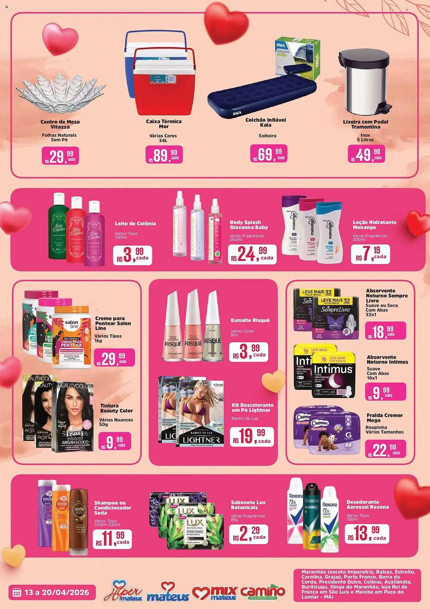 Encarte de Catálogo Supermercados Mateus 13 de abril até 21 de abril 2026 - Pagina 3