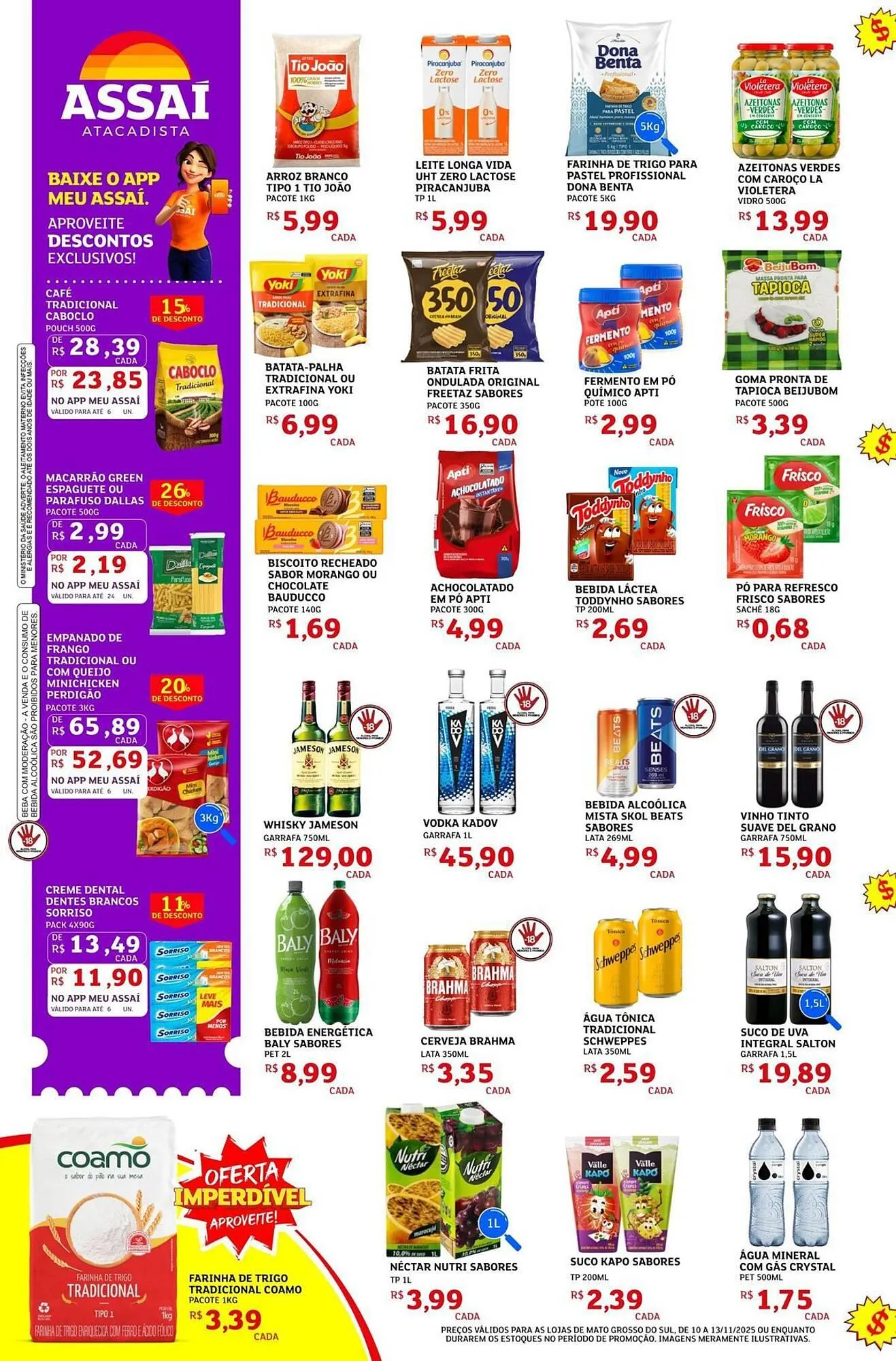 Encarte de Encarte Assaí Atacadista 10 de novembro até 13 de novembro 2025 - Pagina 2