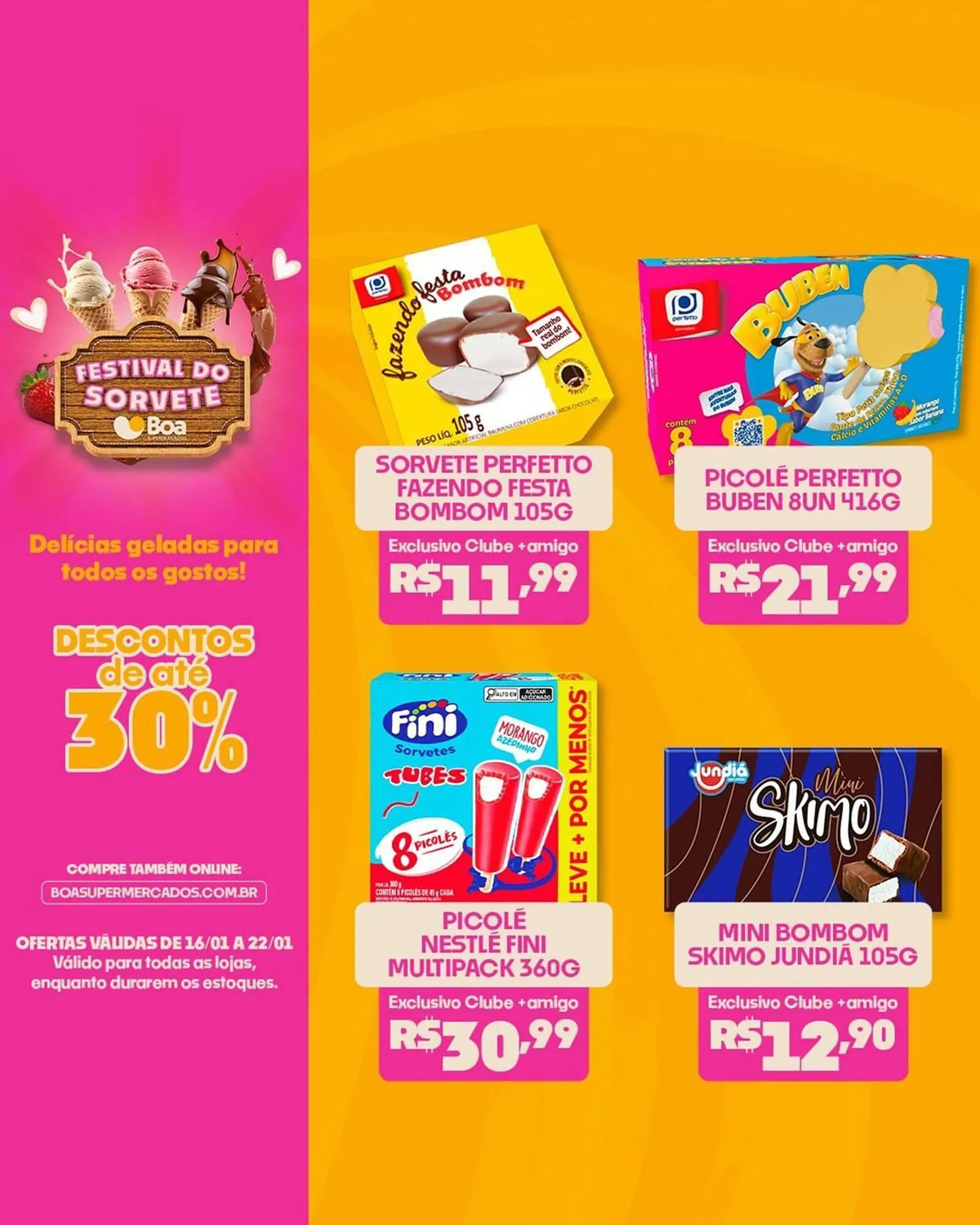 Encarte de Tabloide Boa Supermercados 19 de janeiro até 22 de janeiro 2026 - Pagina 10