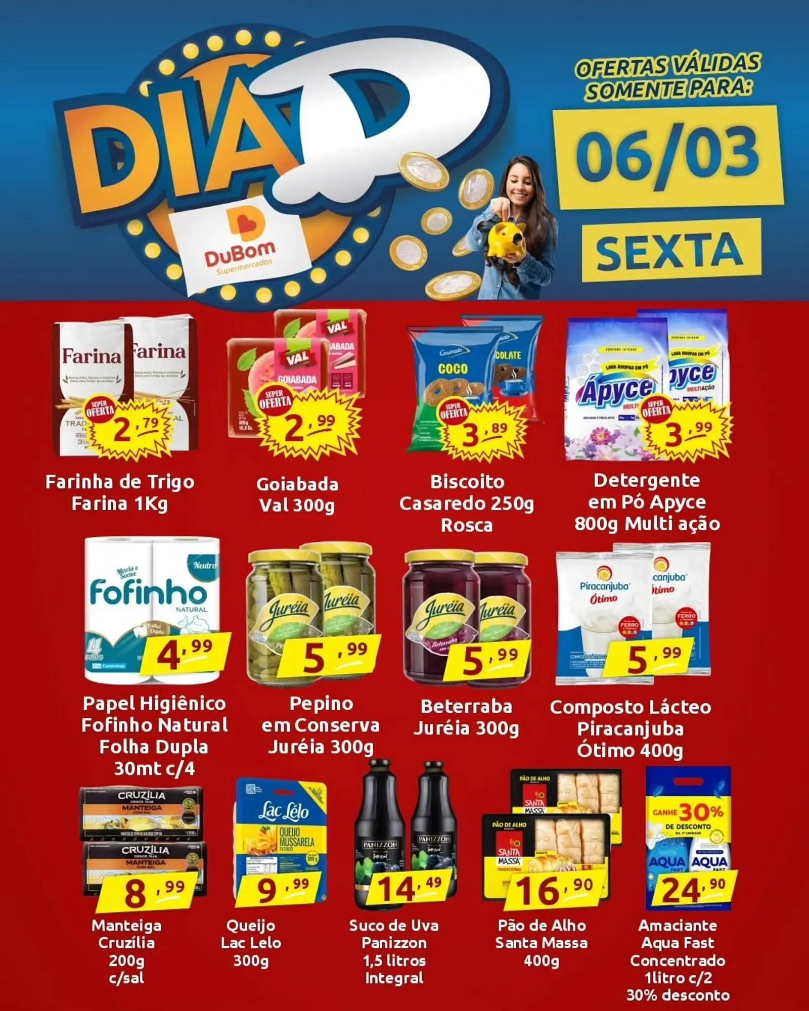 Encarte de Catálogo Dubom Supermercados 6 de março até 6 de março 2026 - Pagina 4