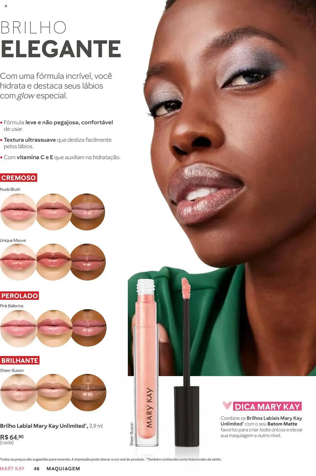 Encarte de Catálogo Mary Kay 1 de junho até 1 de julho 2025 - Pagina 46