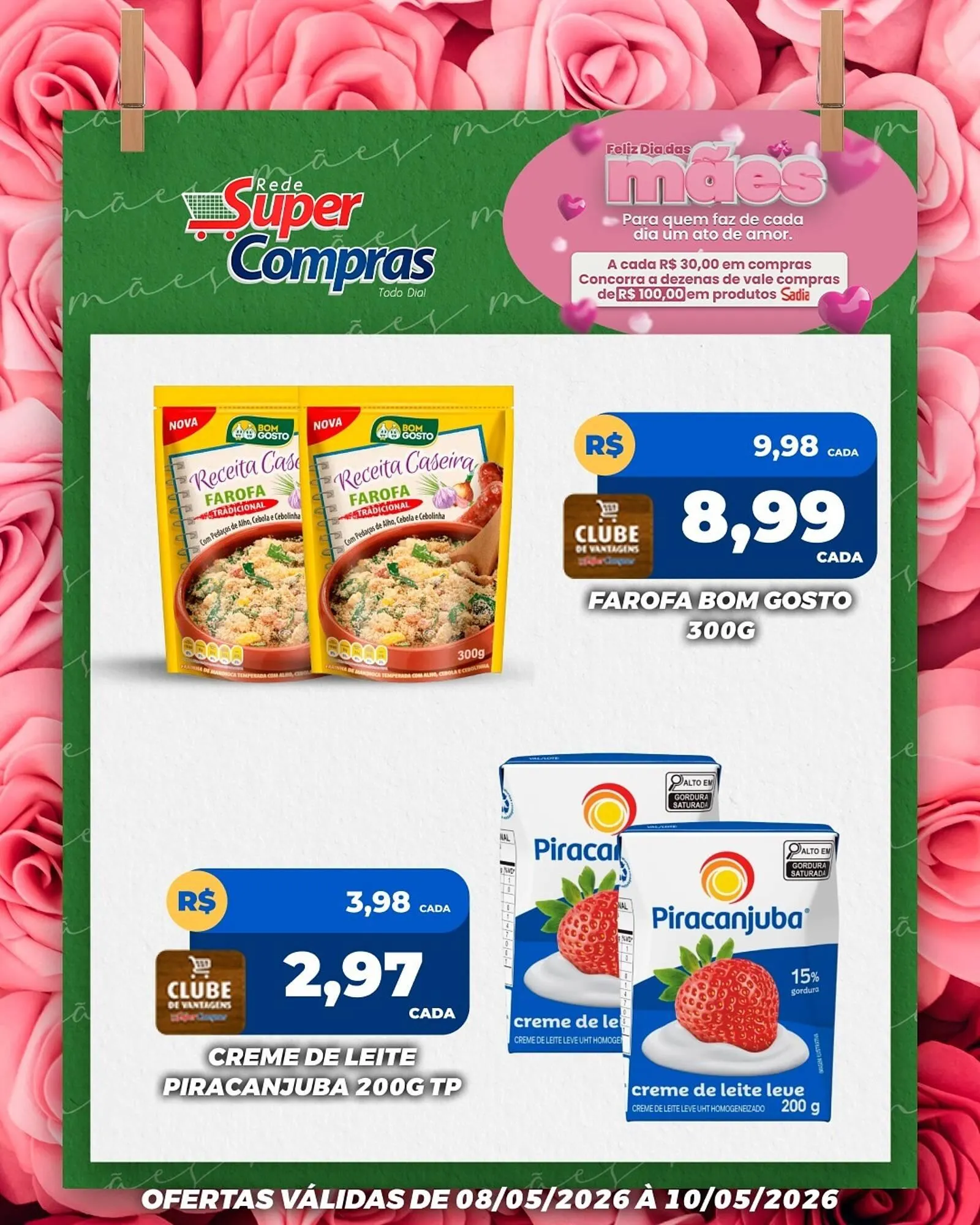 Encarte de Encarte Rede Super Compras 8 de maio até 10 de maio 2026 - Pagina 3