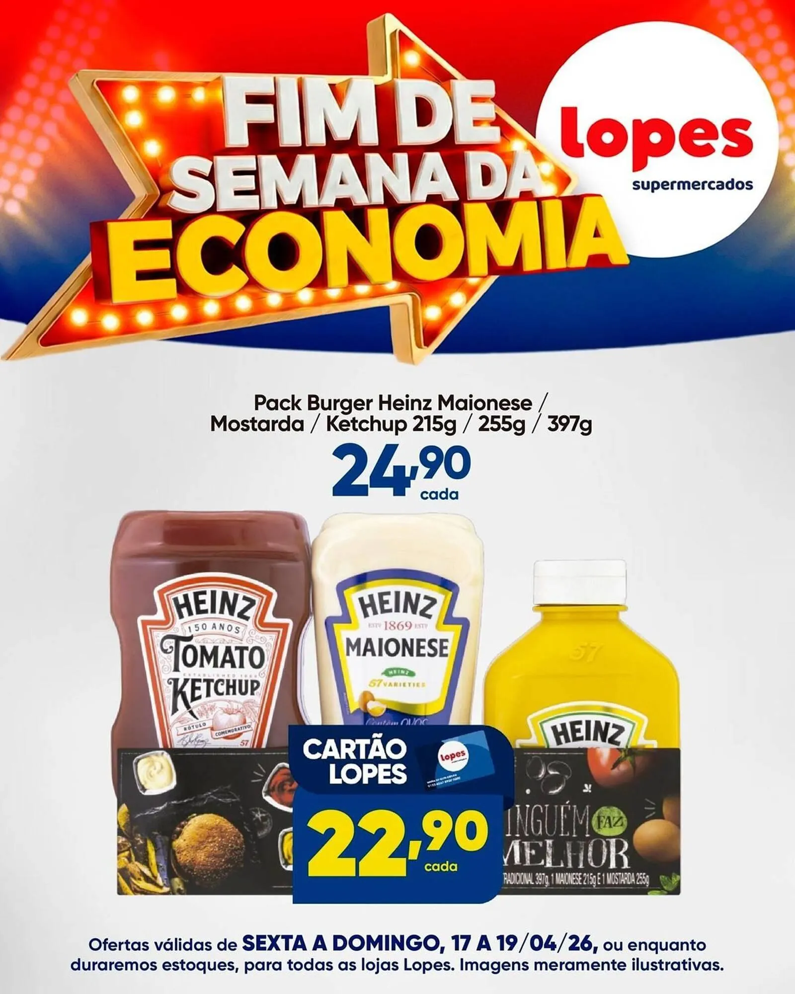 Encarte de Folheto Lopes Supermercados 17 de abril até 19 de abril 2026 - Pagina 7