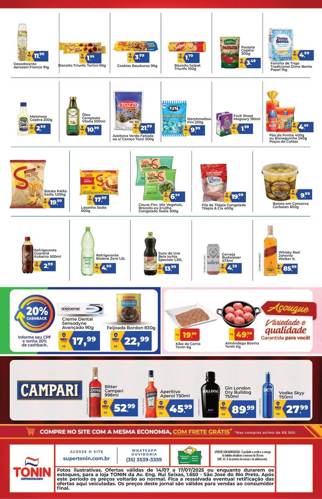 Encarte de Catálogo Tonin Superatacado 15 de julho até 17 de julho 2025 - Pagina 2