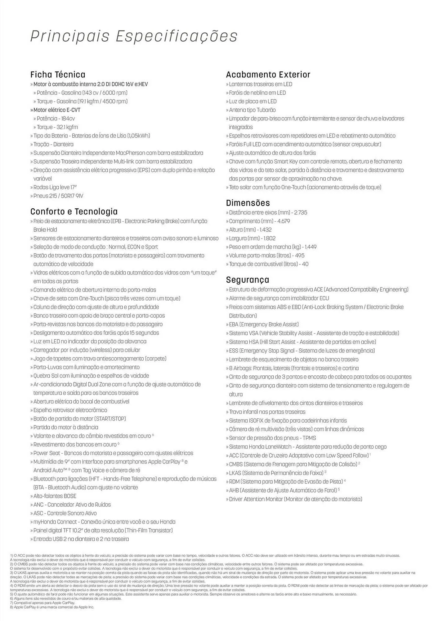 Encarte de Catálogo Honda 15 de outubro até 15 de outubro 2025 - Pagina 16