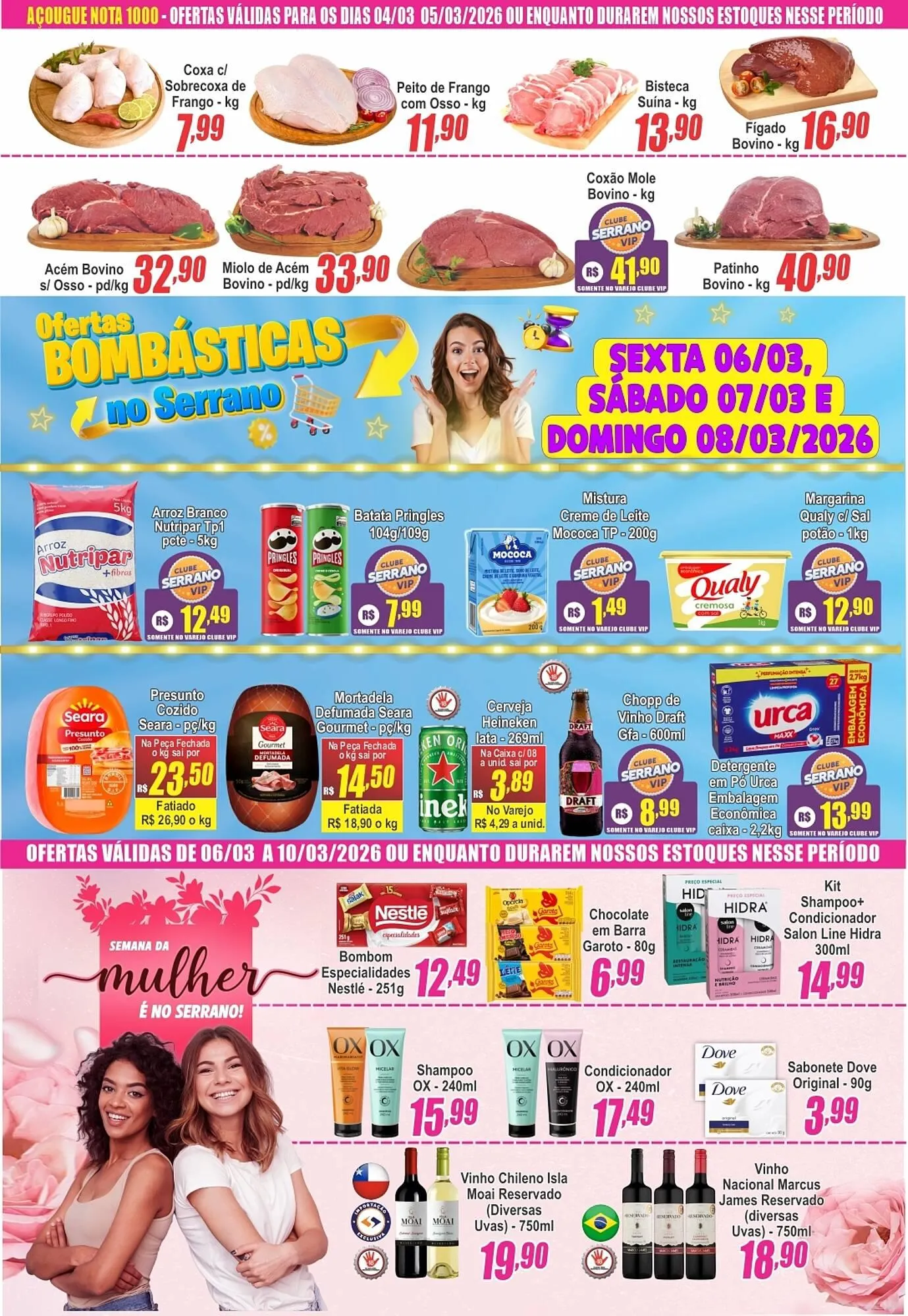 Encarte de Catálogo Serrano Supermercado 3 de março até 10 de março 2026 - Pagina 2