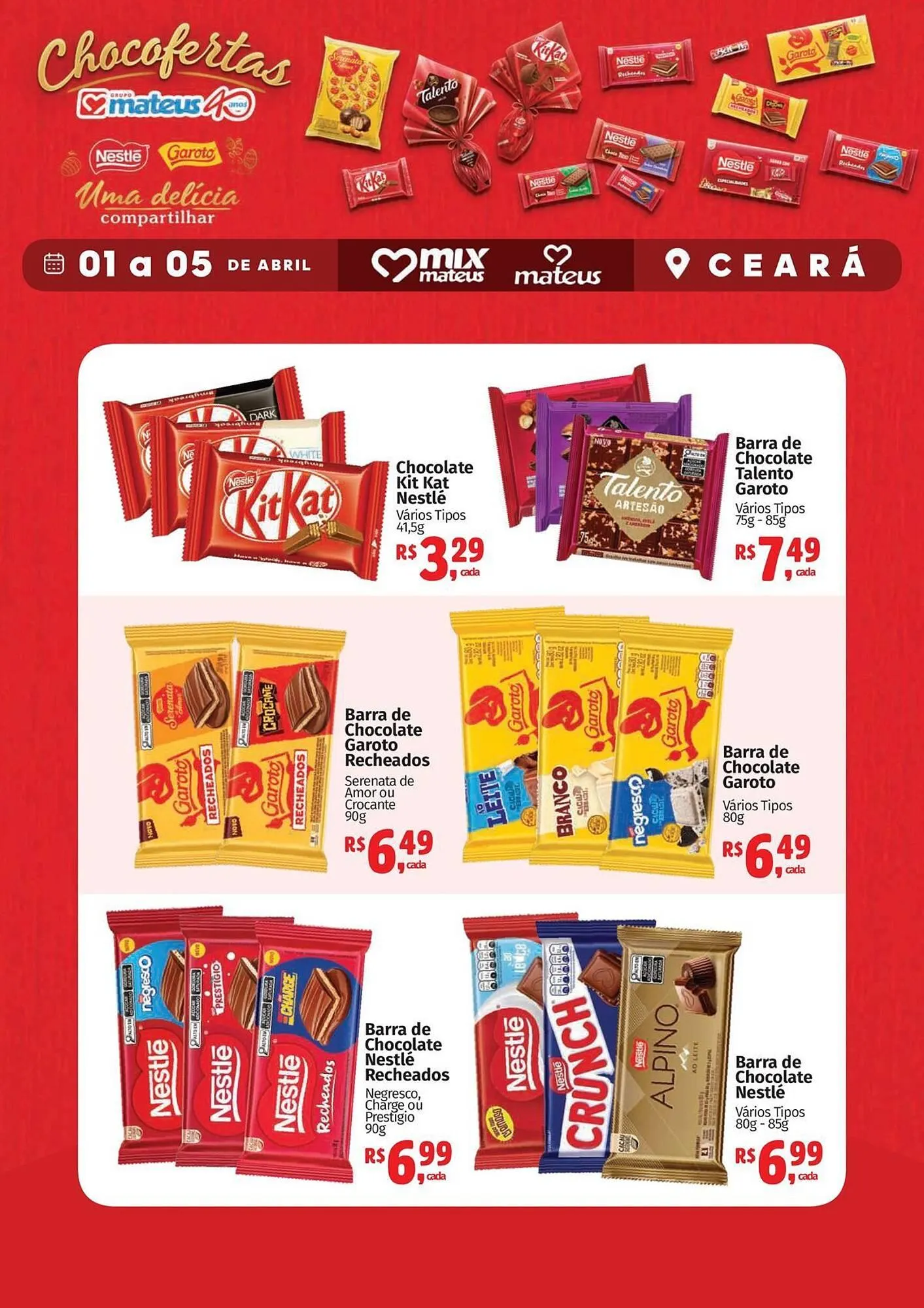 Encarte de Catálogo Supermercados Mateus 2 de abril até 5 de abril 2026 - Pagina 1