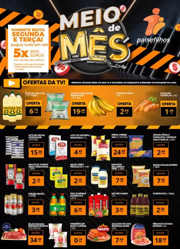Encarte de Meio De Mês 15 de outubro até 15 de outubro 2024 - Pagina 1