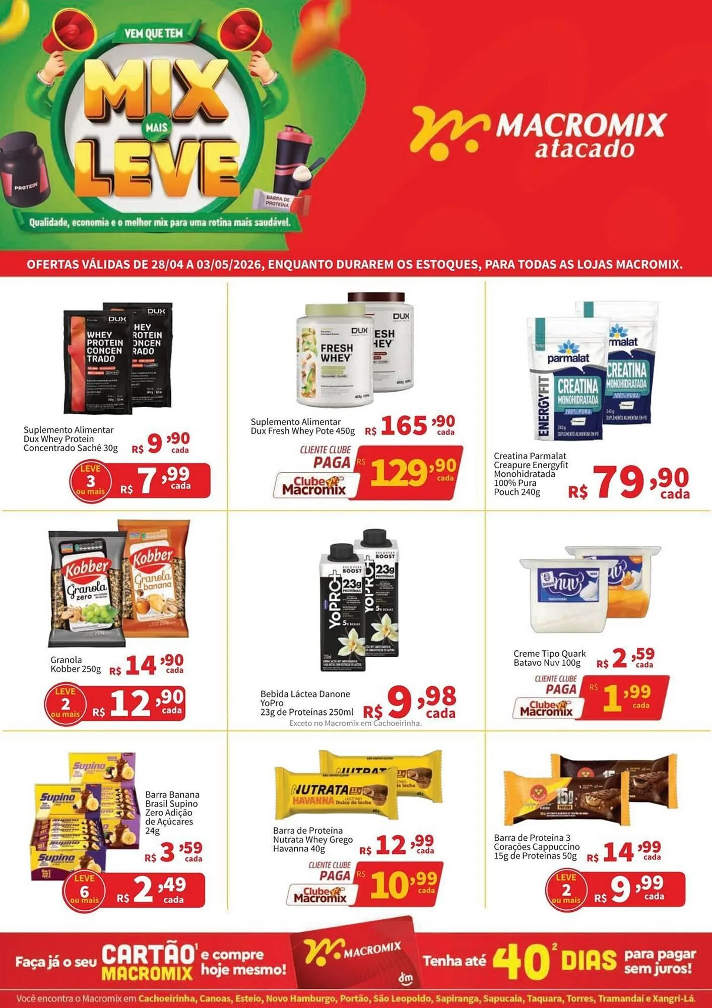 Encarte de Catálogo Macromix Atacado 28 de abril até 3 de maio 2026 - Pagina 1