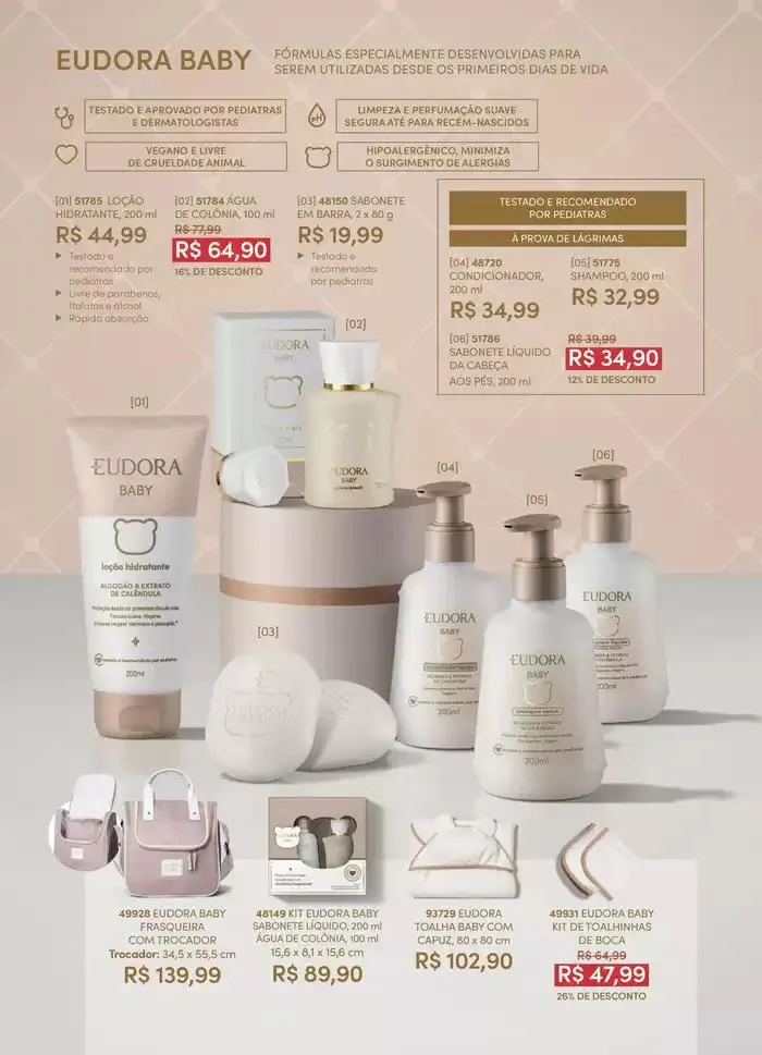 Encarte de Encarte Eudora 27 de novembro até 25 de dezembro 2024 - Pagina 114