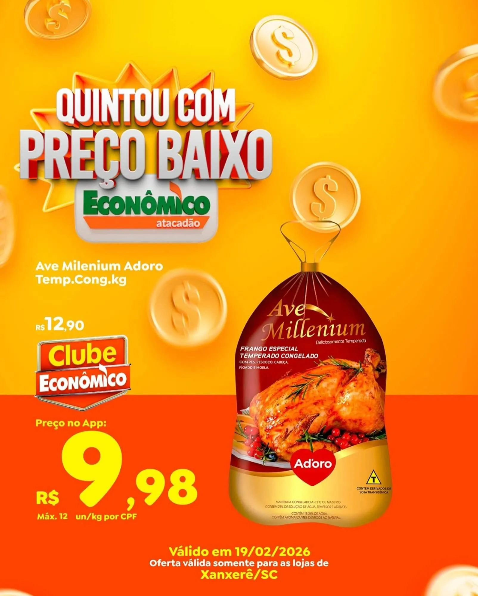 Encarte de Catálogo Econômico Atacadão 19 de fevereiro até 19 de fevereiro 2026 - Pagina 4