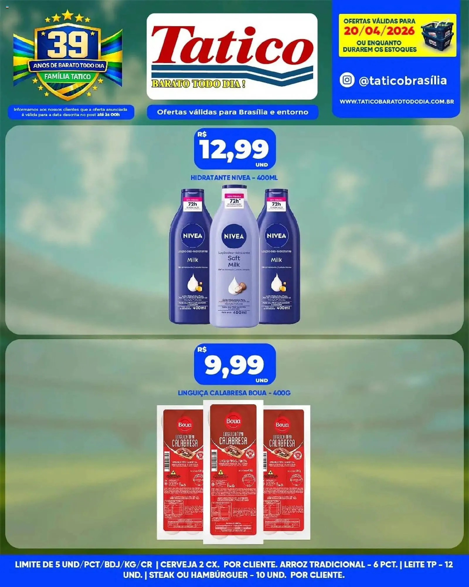 Encarte de Tabloide Tatico 20 de abril até 20 de abril 2026 - Pagina 8