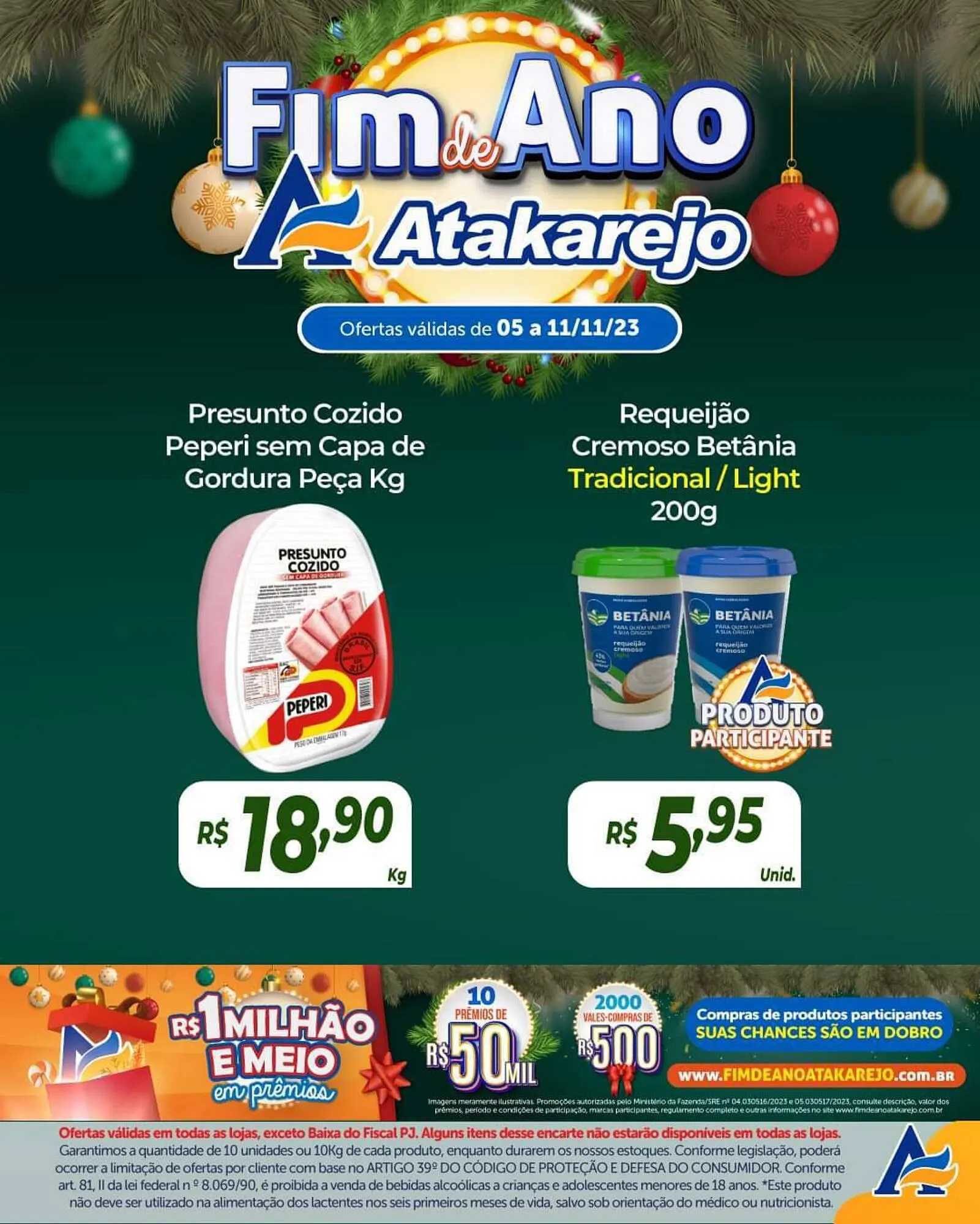 Encarte de Catálogo Atakarejo 5 de novembro até 11 de novembro 2023 - Pagina 3