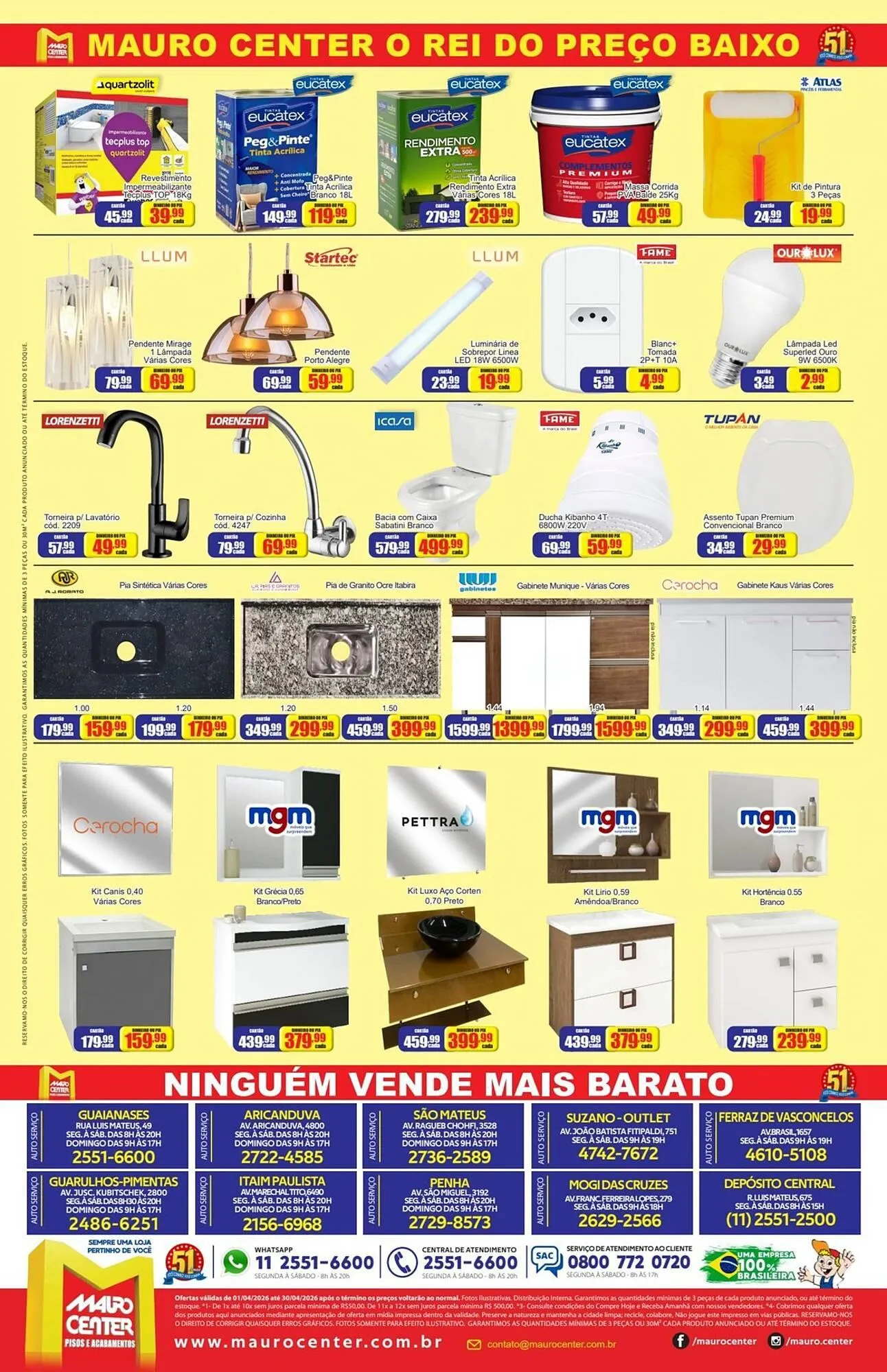 Encarte de Folheto Mauro Center 2 de abril até 30 de abril 2026 - Pagina 2