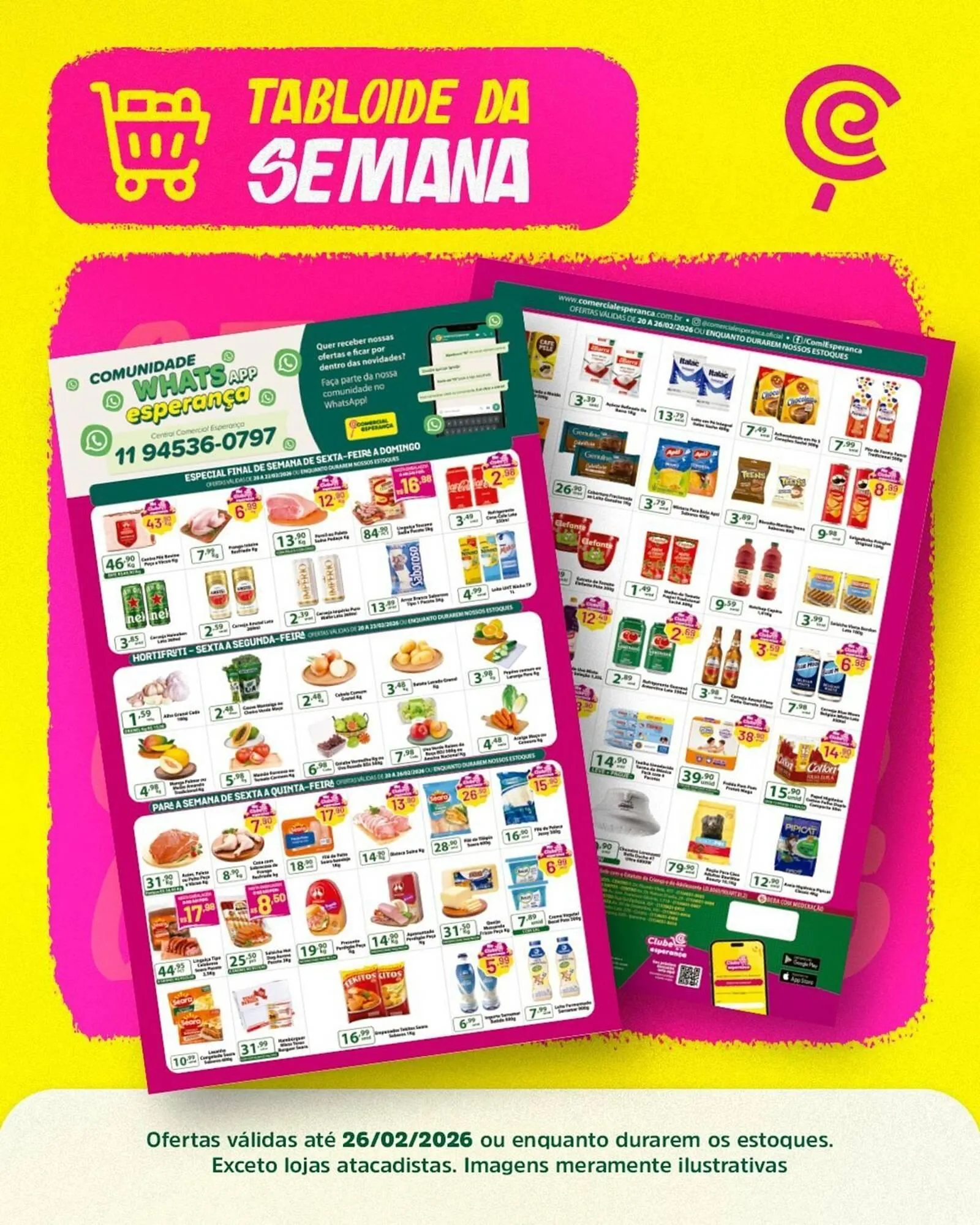 Encarte de Folheto Comercial Esperança 20 de fevereiro até 28 de fevereiro 2026 - Pagina 2