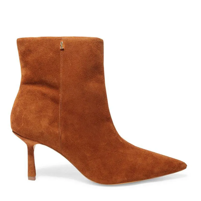 Bota Marrom Couro Cano Médio