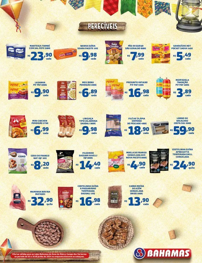 Encarte de Arraiá do Menor Preço Bahamas 3 de junho até 16 de junho 2024 - Pagina 11