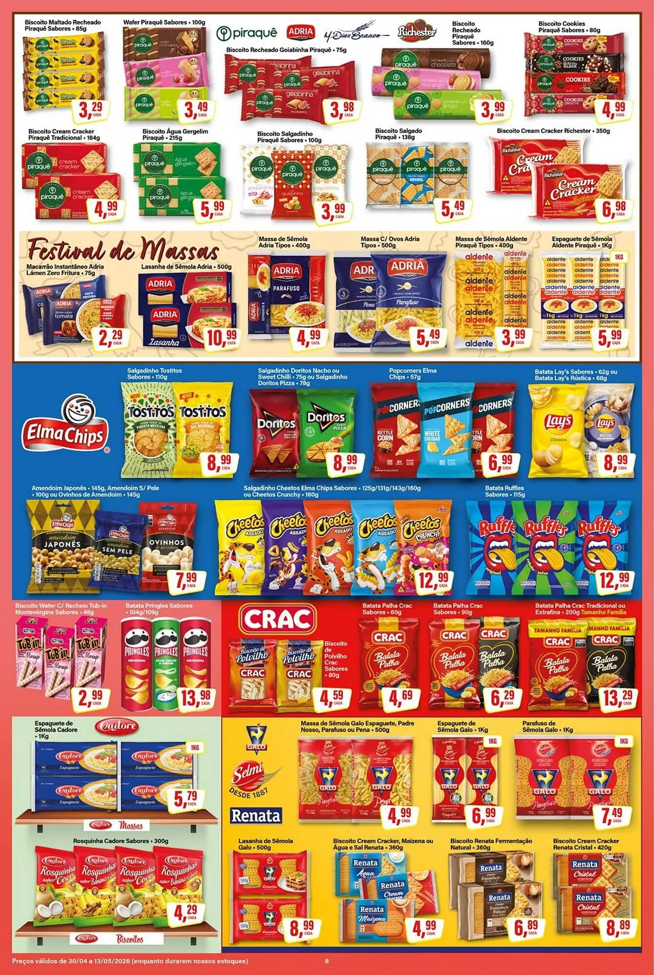 Encarte de Encarte Rede Supermarket 5 de maio até 13 de maio 2026 - Pagina 8