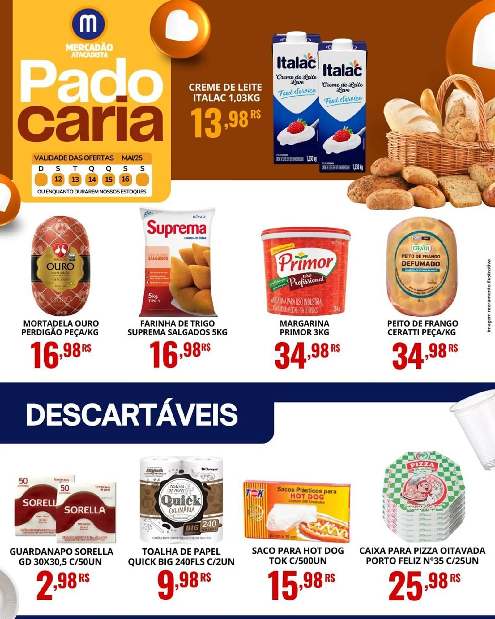 Encarte de Catálogo Mercadão Atacadista 13 de maio até 16 de maio 2025 - Pagina 3