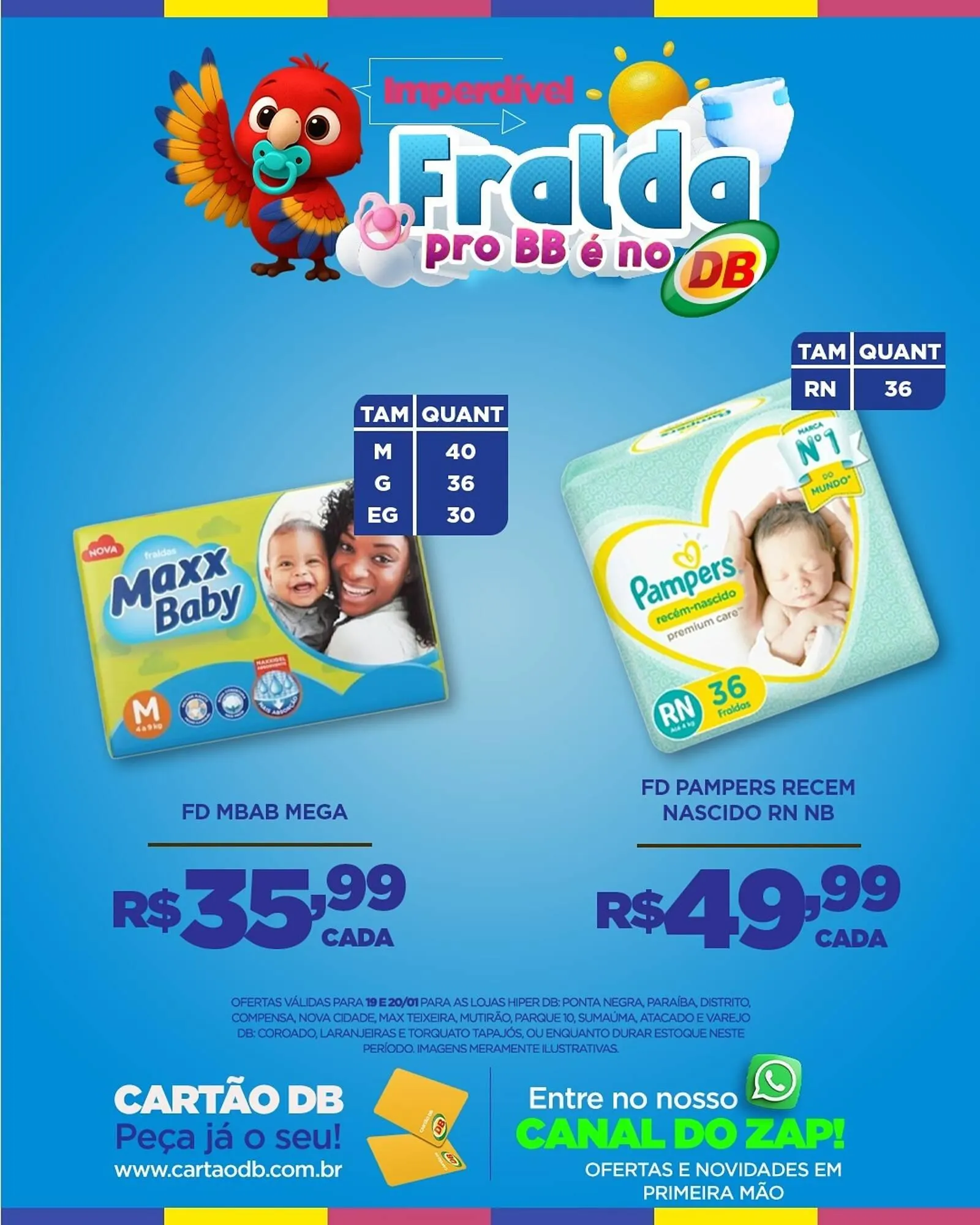 Encarte de Catálogo DB Supermercados 19 de janeiro até 20 de janeiro 2026 - Pagina 4