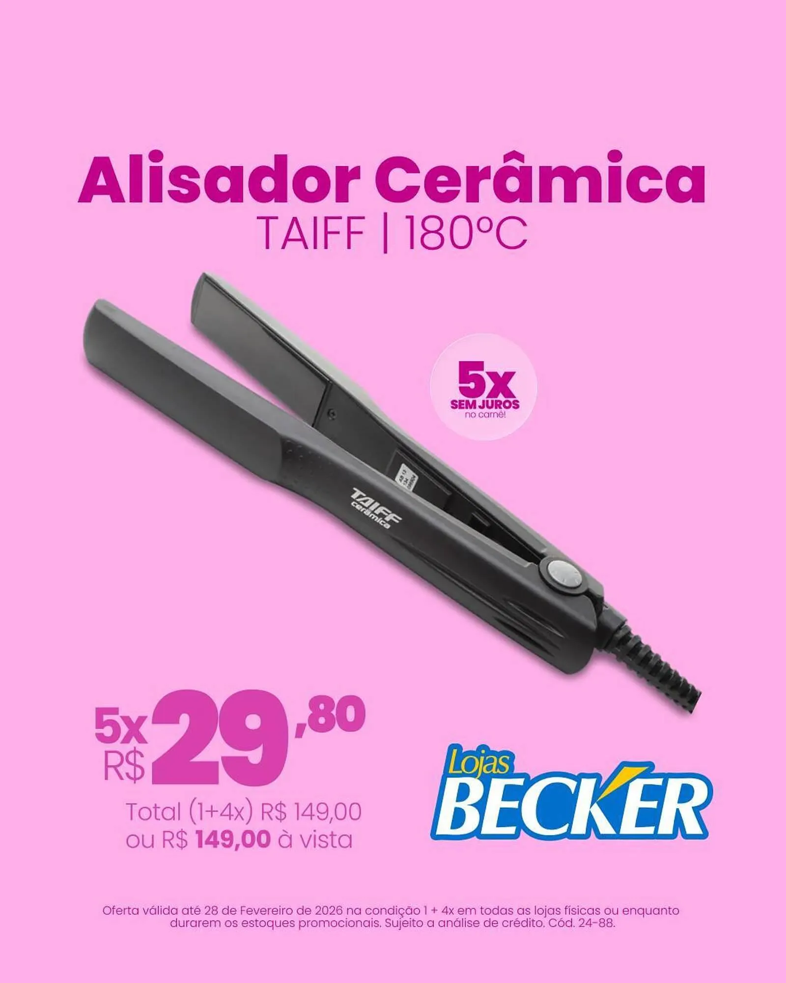 Encarte de Folheto Lojas Becker 19 de fevereiro até 28 de fevereiro 2026 - Pagina 3