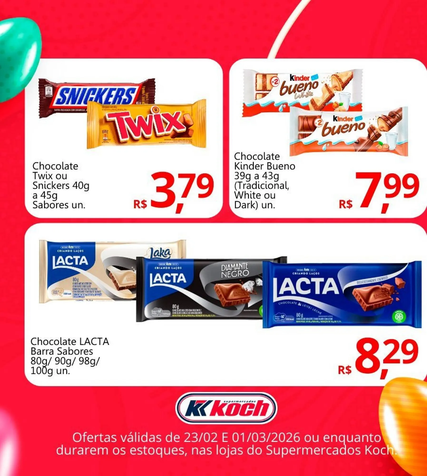 Encarte de Catálogo Supermercados Koch 23 de fevereiro até 1 de março 2026 - Pagina 3
