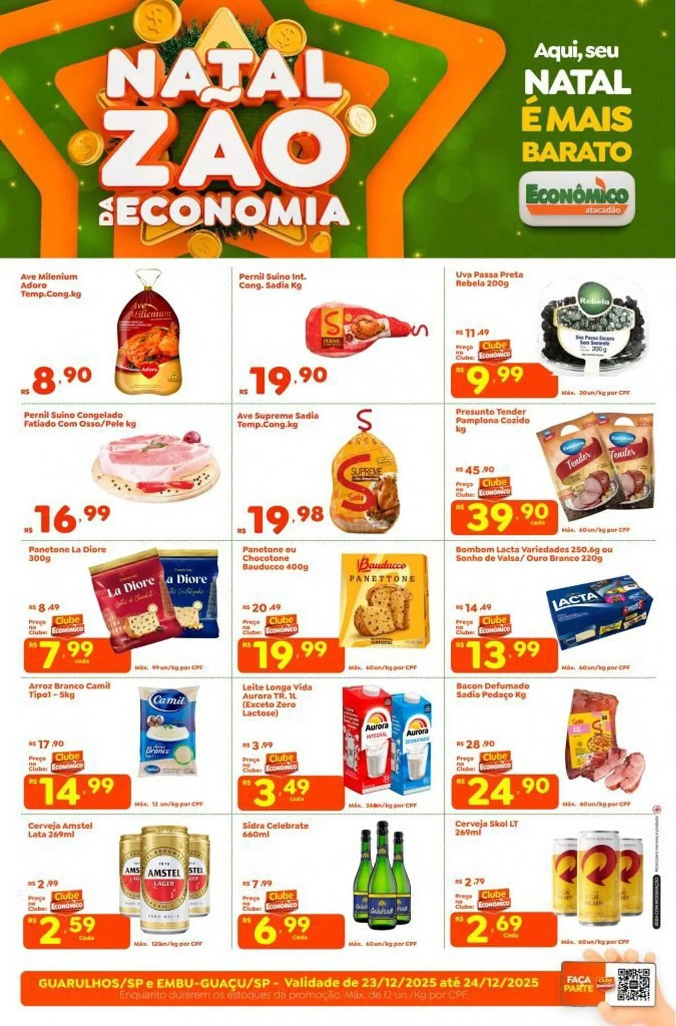 Encarte de Catálogo Econômico Atacadão 23 de dezembro até 24 de dezembro 2025 - Pagina 1