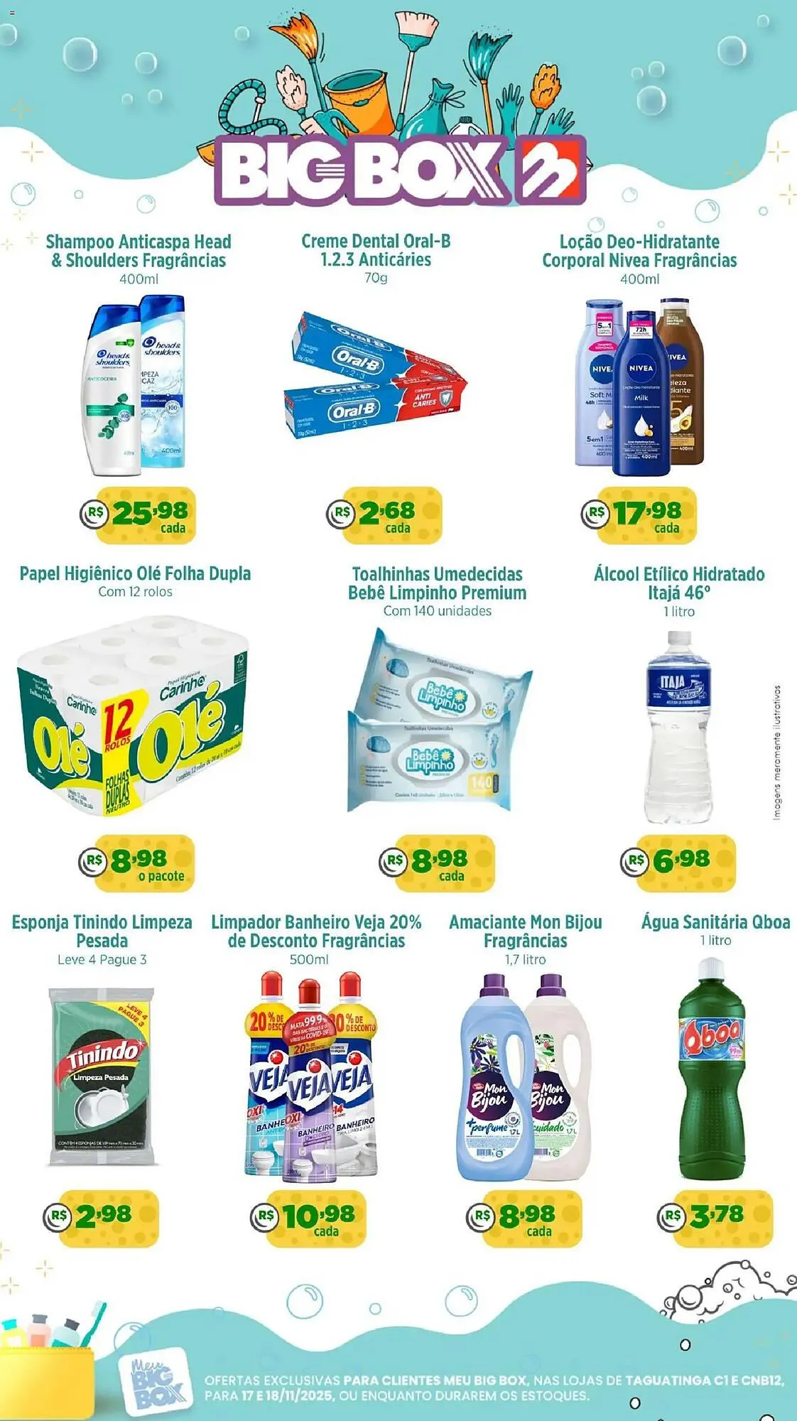 Encarte de Encarte Big Box 17 de novembro até 19 de novembro 2025 - Pagina 1