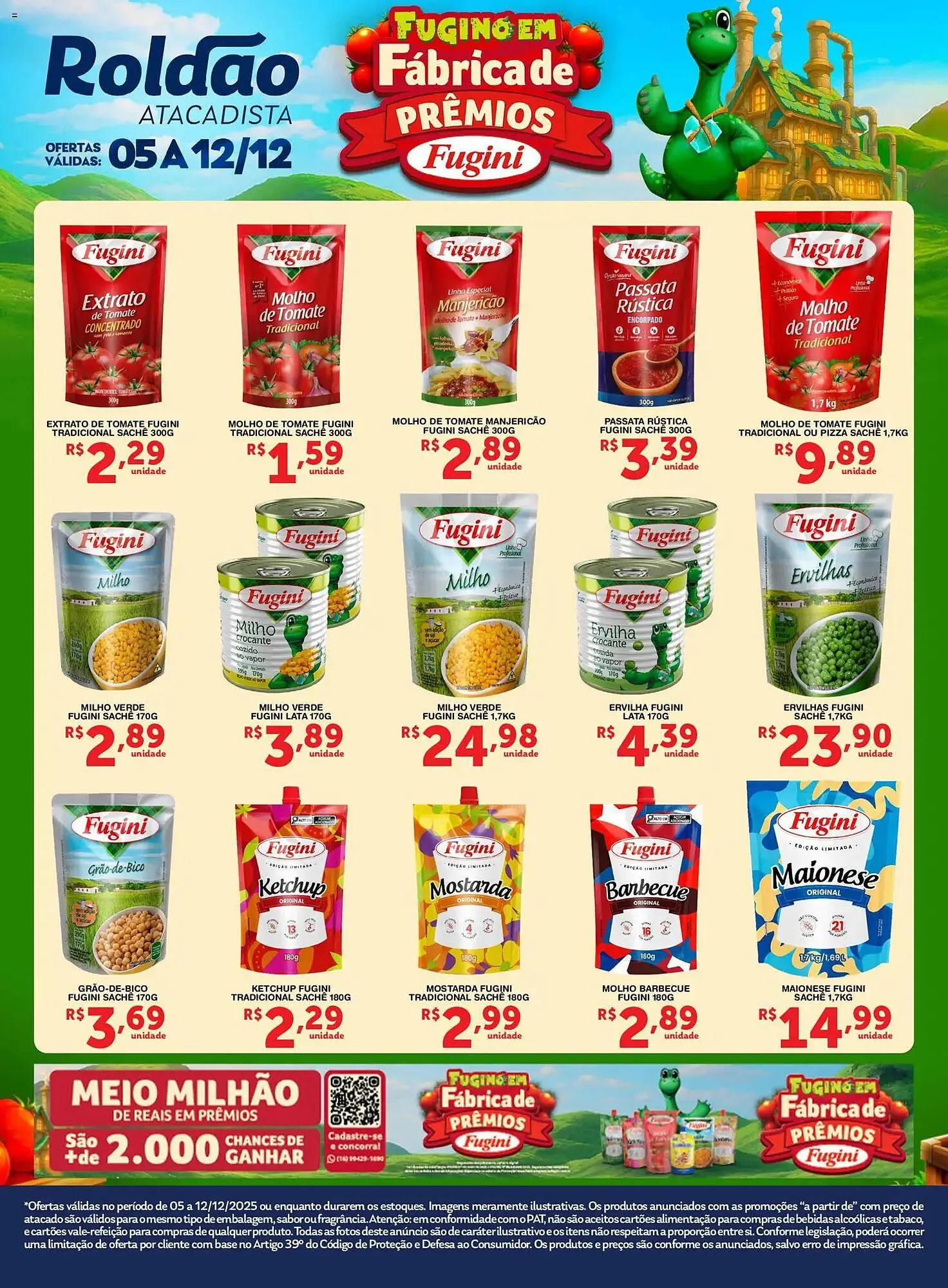 Encarte de Folheto Roldão 5 de dezembro até 12 de dezembro 2025 - Pagina 1