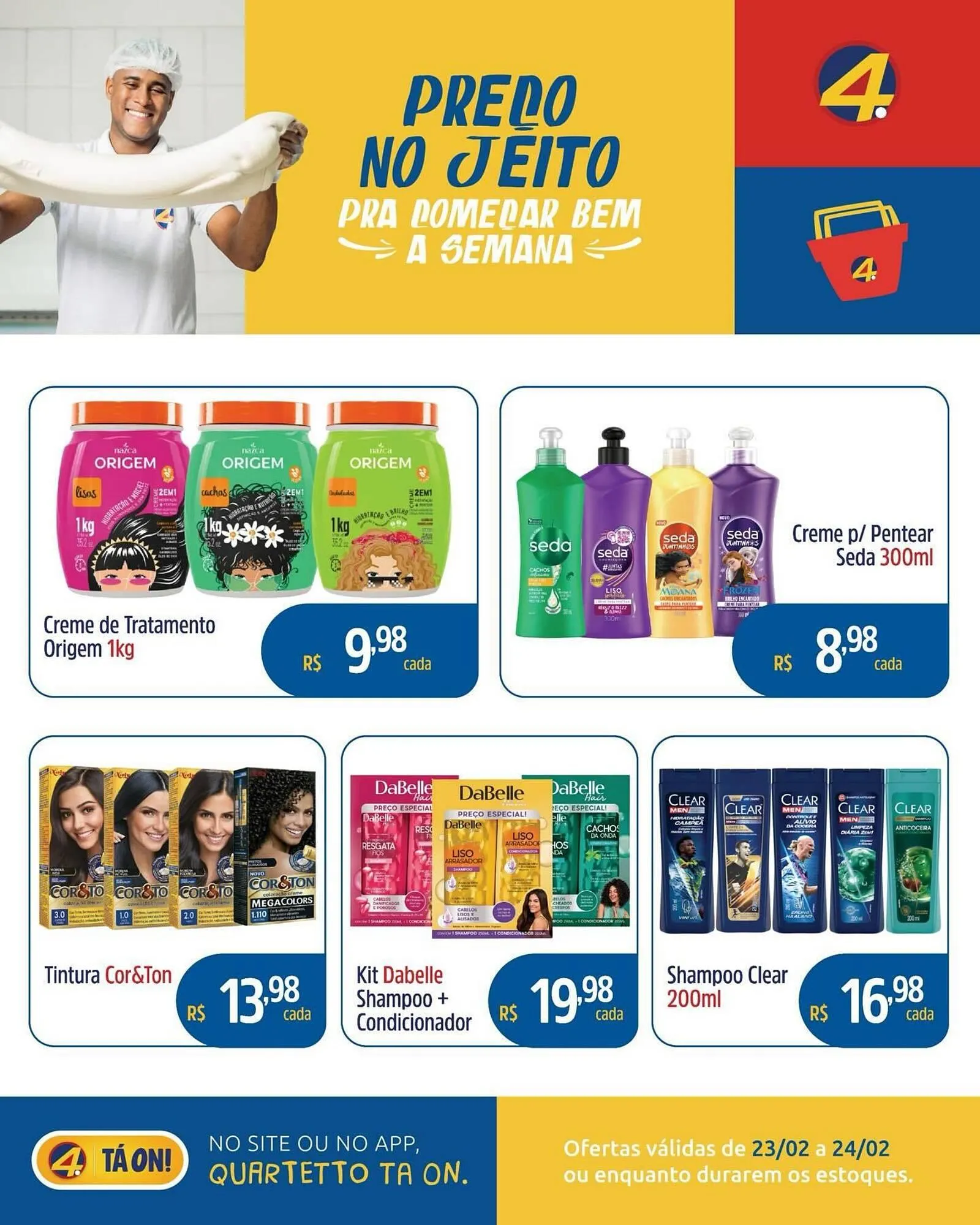 Encarte de Catálogo Quartetto Supermercados 23 de fevereiro até 24 de fevereiro 2026 - Pagina 5