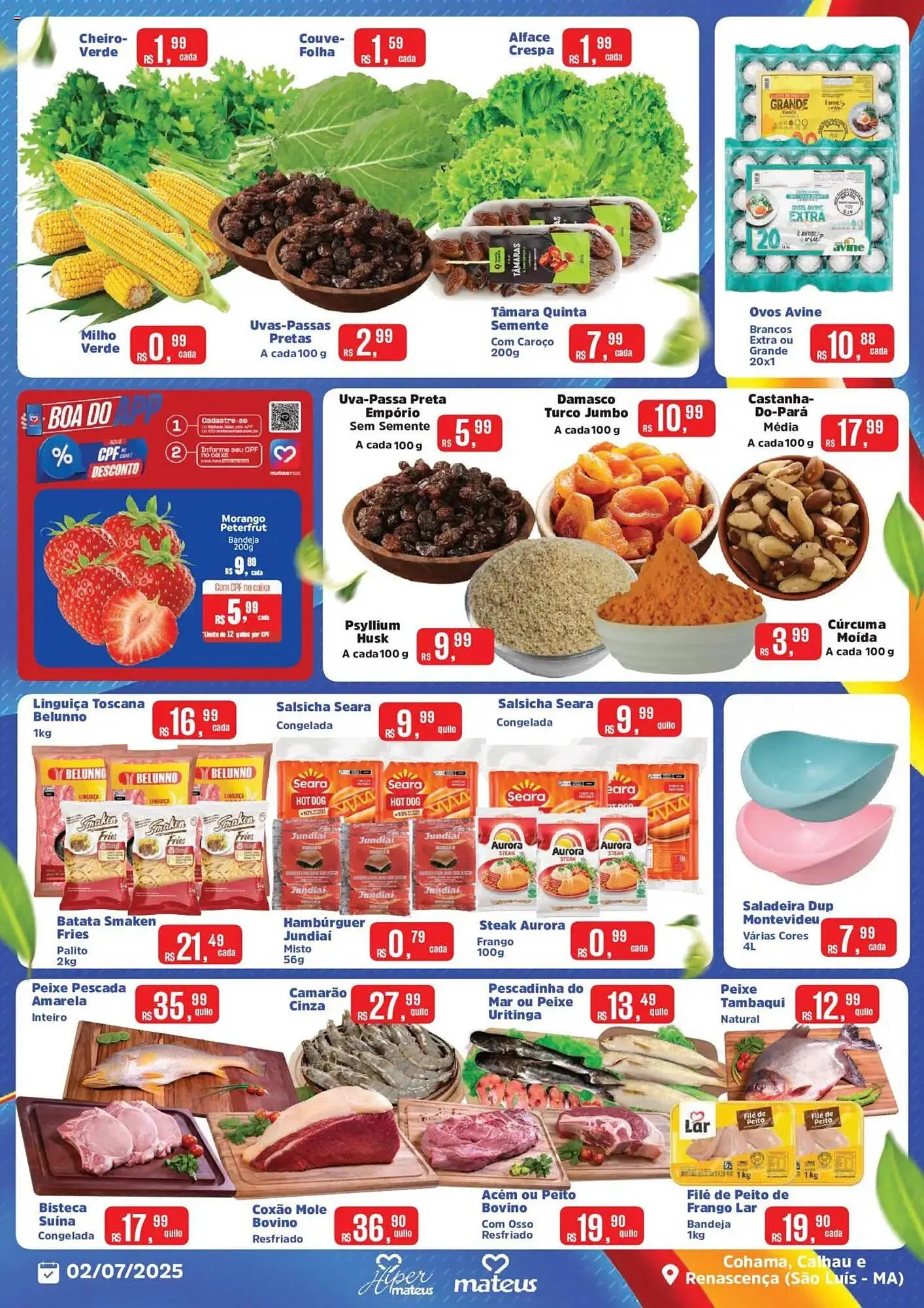 Encarte de Catálogo Supermercados Mateus 2 de julho até 2 de julho 2025 - Pagina 2