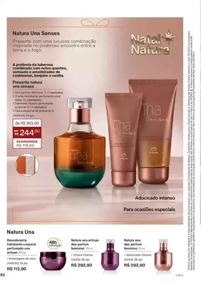 Encarte de Revista Natura Ciclo 18 11 de novembro até 31 de dezembro 2024 - Pagina 107