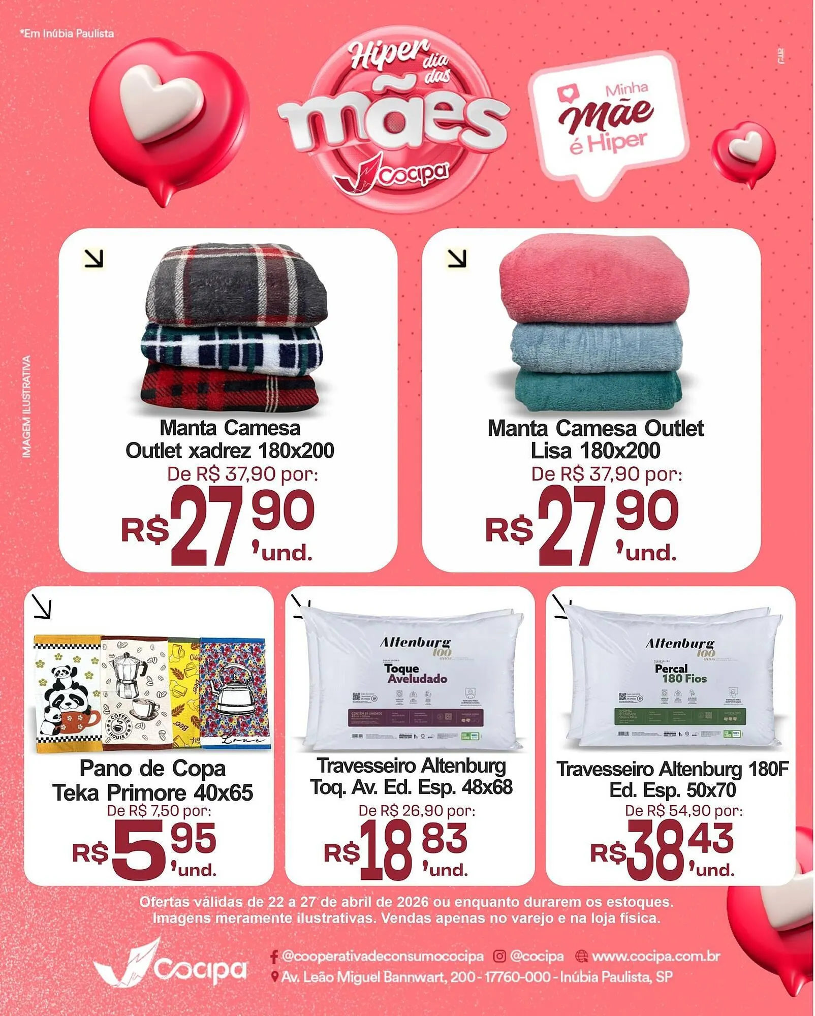 Encarte de Catálogo Cocipa 22 de abril até 27 de abril 2026 - Pagina 1