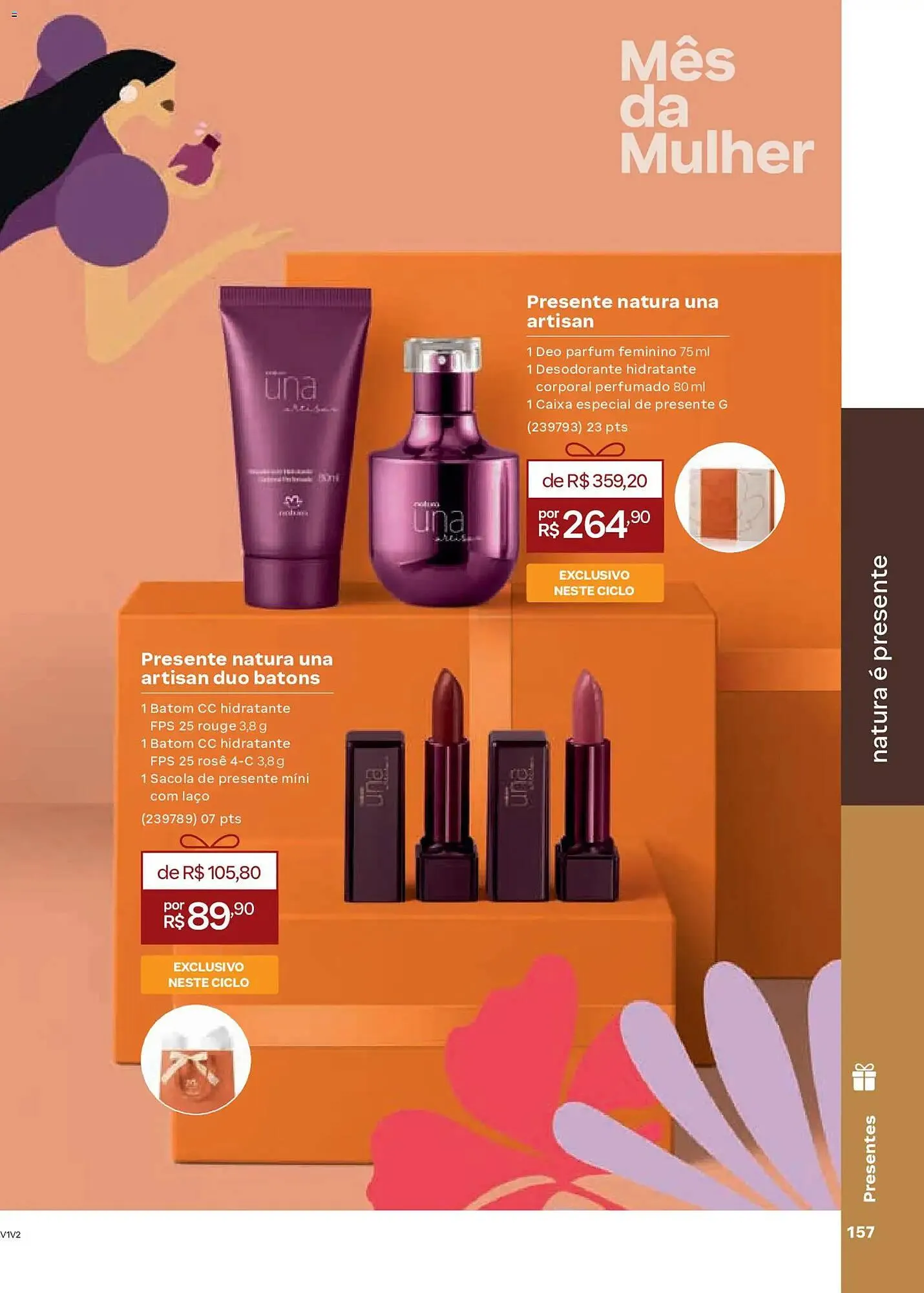 Encarte de Catálogo Natura 19 de fevereiro até 12 de março 2026 - Pagina 157