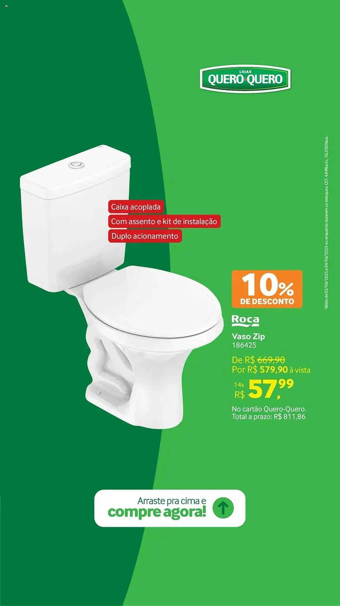 Encarte de Catálogo Quero Quero 3 de junho até 5 de junho 2025 - Pagina 1