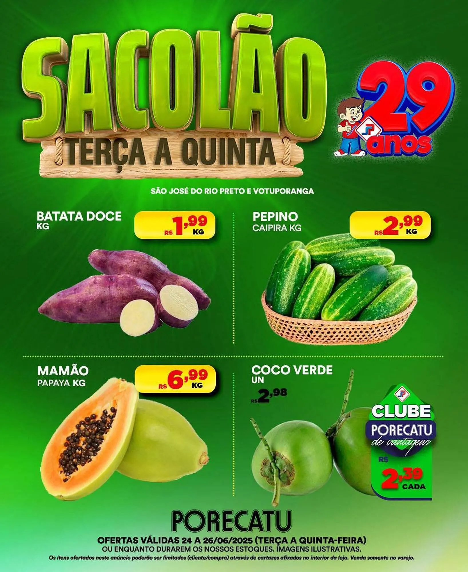 Encarte de Catálogo Supermercado Porecatu 24 de junho até 25 de junho 2025 - Pagina 5