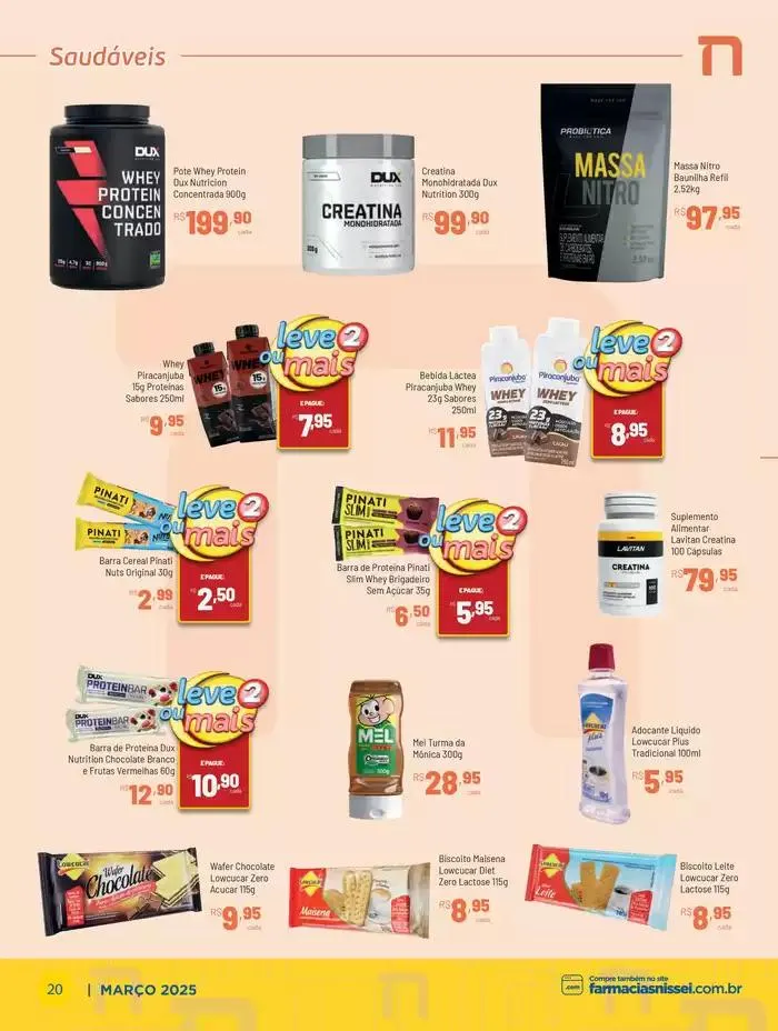 Encarte de  Preços “POR” válido para o Estado do Paraná  4 de março até 31 de março 2025 - Pagina 20