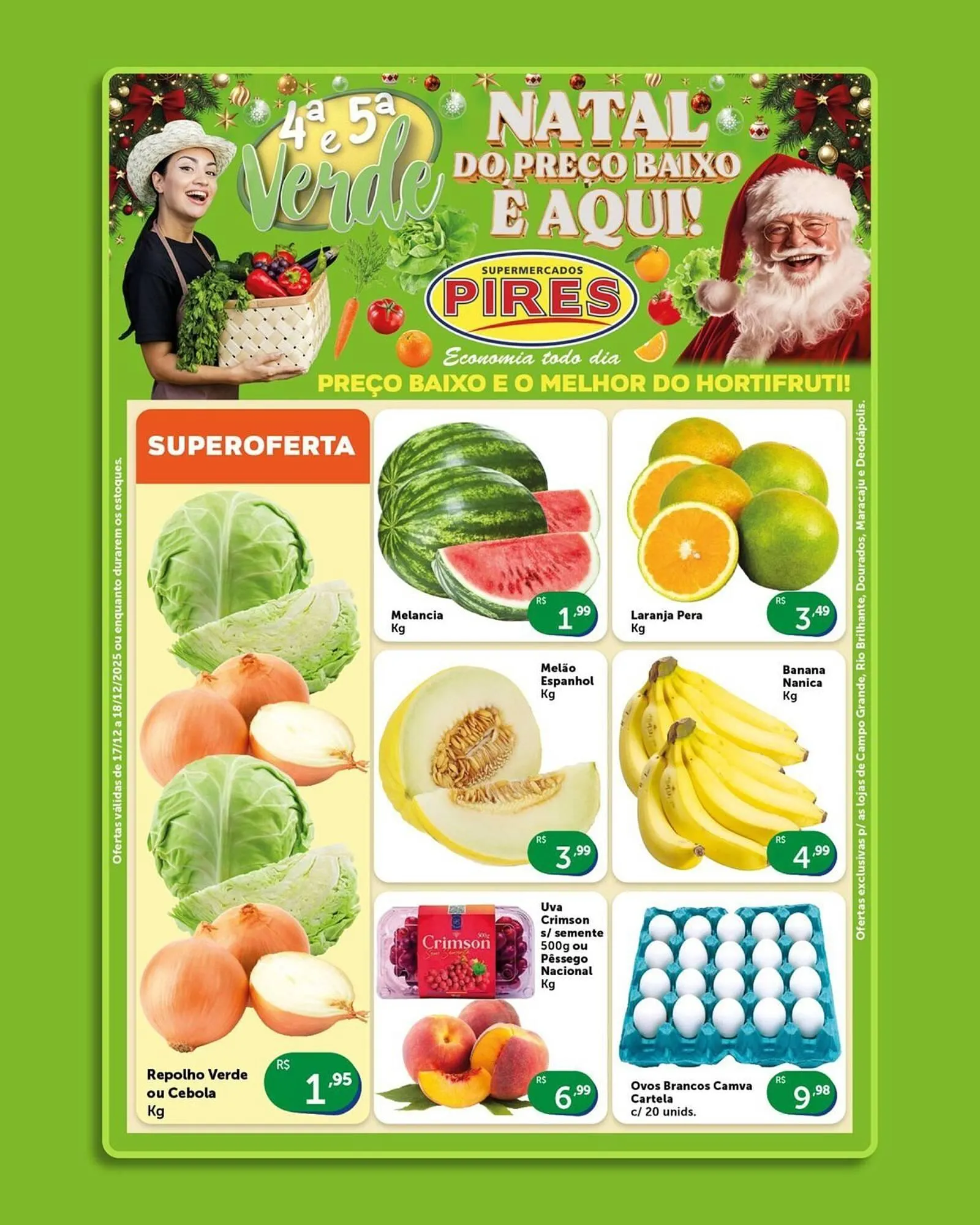Encarte de Tabloide Pires 17 de dezembro até 18 de dezembro 2025 - Pagina 1