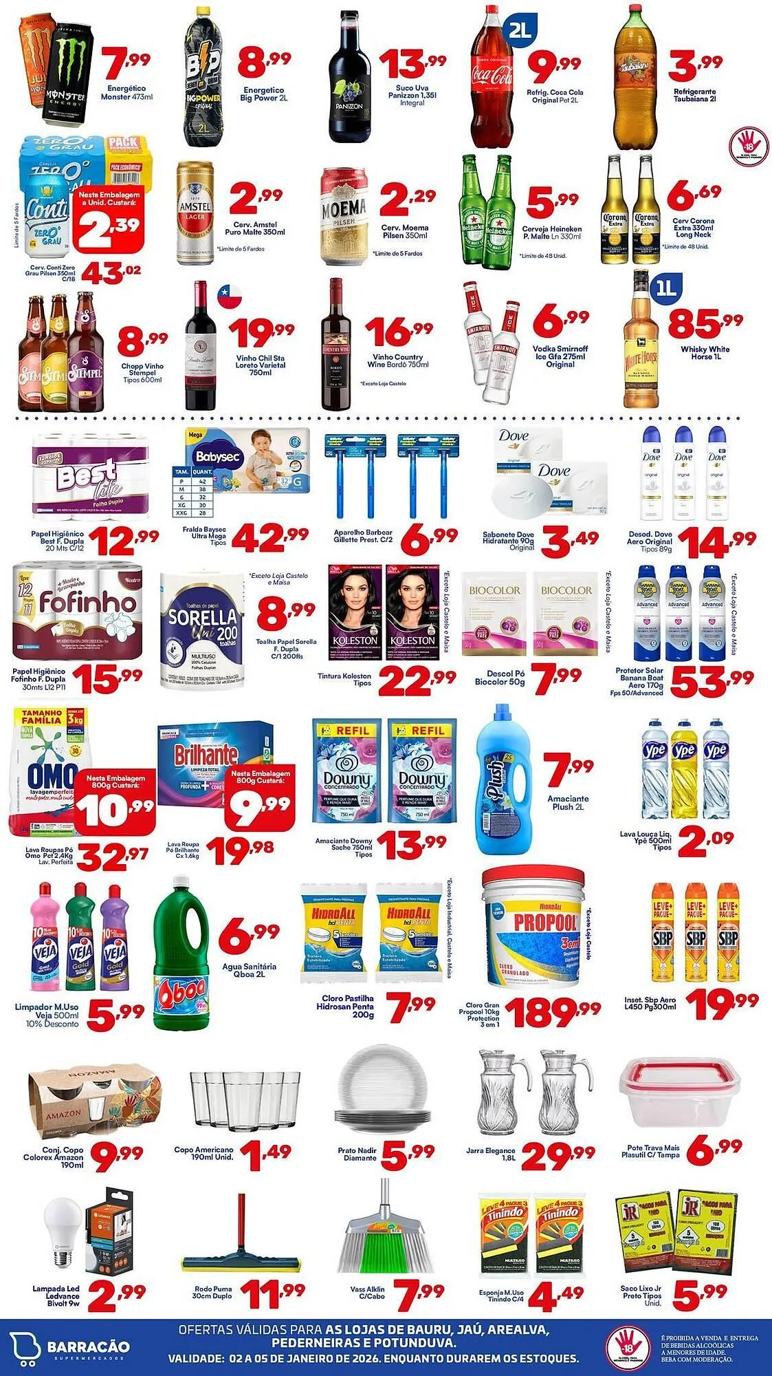Encarte de Catálogo Barracão Supermercado 2 de janeiro até 5 de janeiro 2026 - Pagina 4