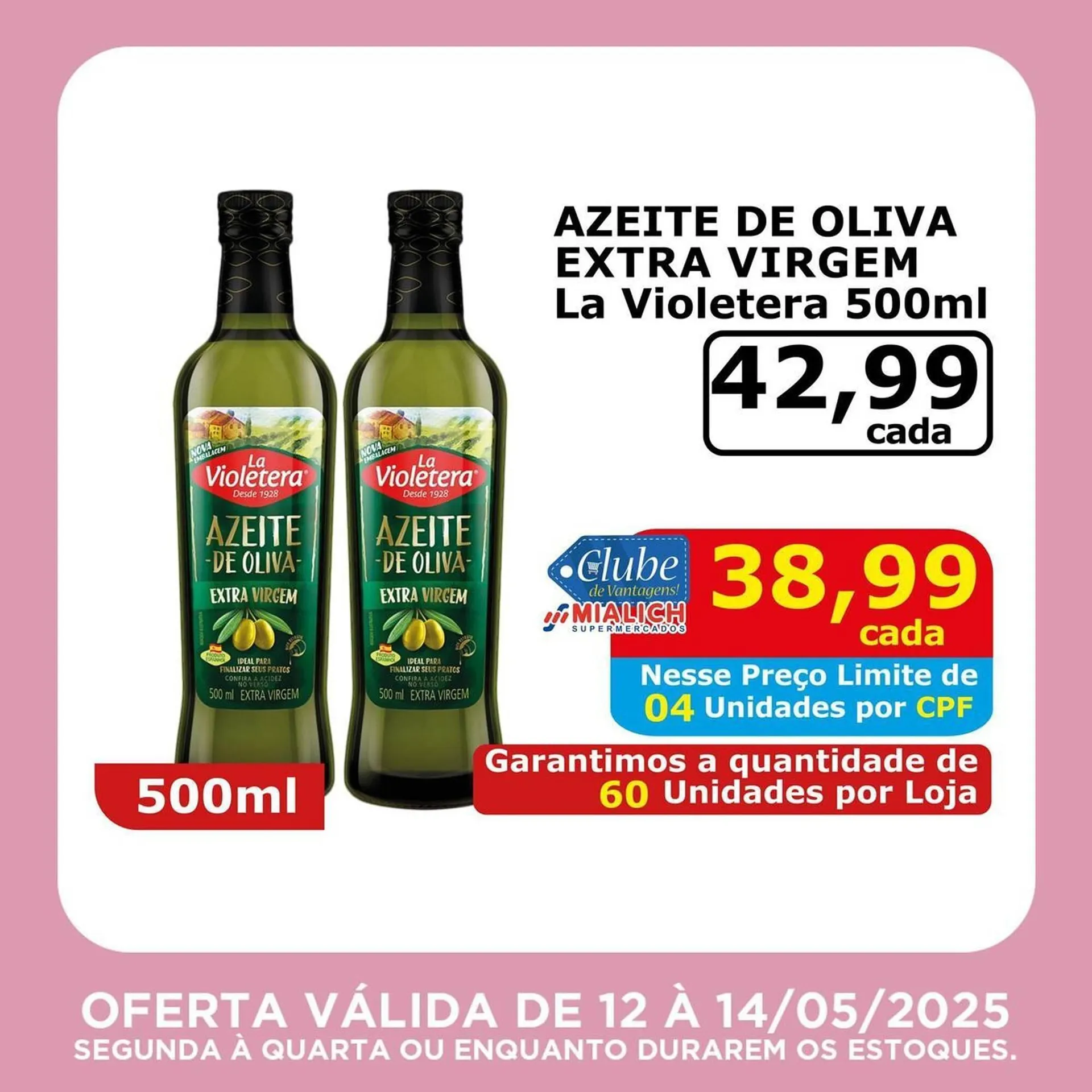 Encarte de Catálogo Mialich Supermercados 12 de maio até 14 de maio 2025 - Pagina 2