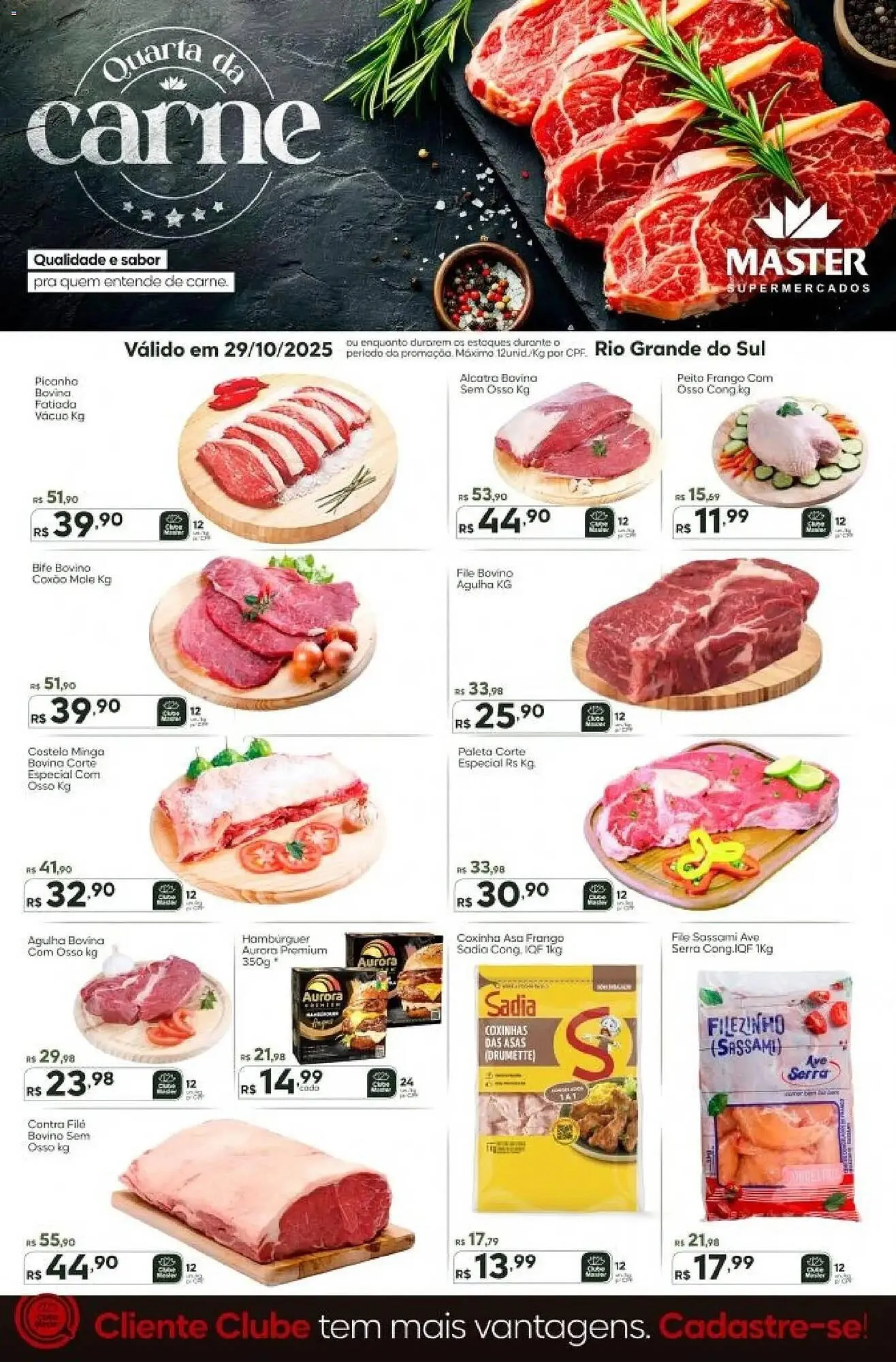 Folheto Master Supermercados - 1